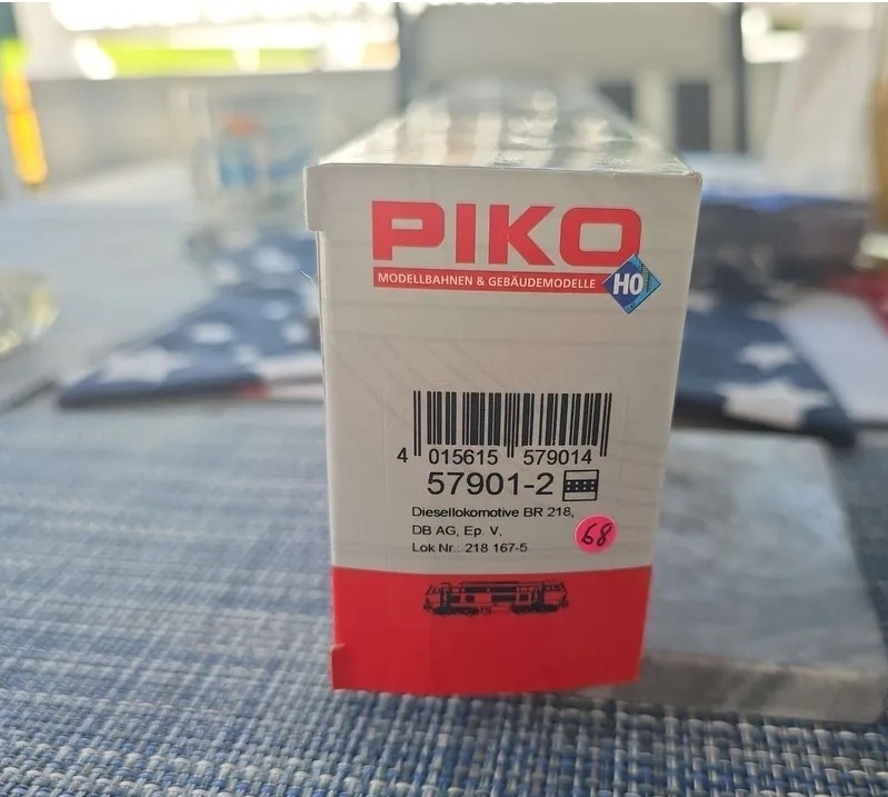 Piko DB BR 218 Diesel Locomotive 57901-2 HO Scale DCC Ready