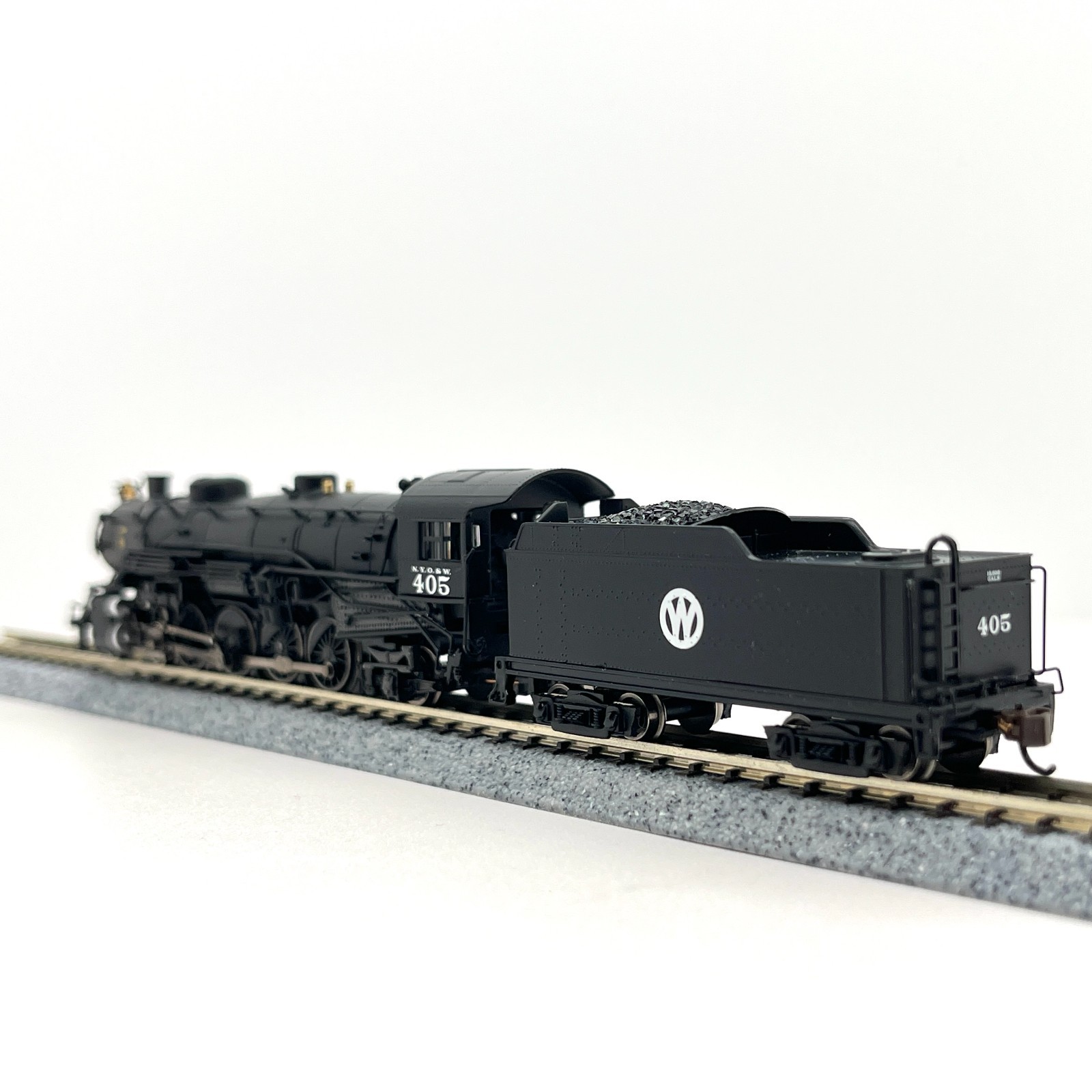 Bachmann N Scale 53455 NY Ontario Western 4-8-2 Light Mountain 405 Econami DCC