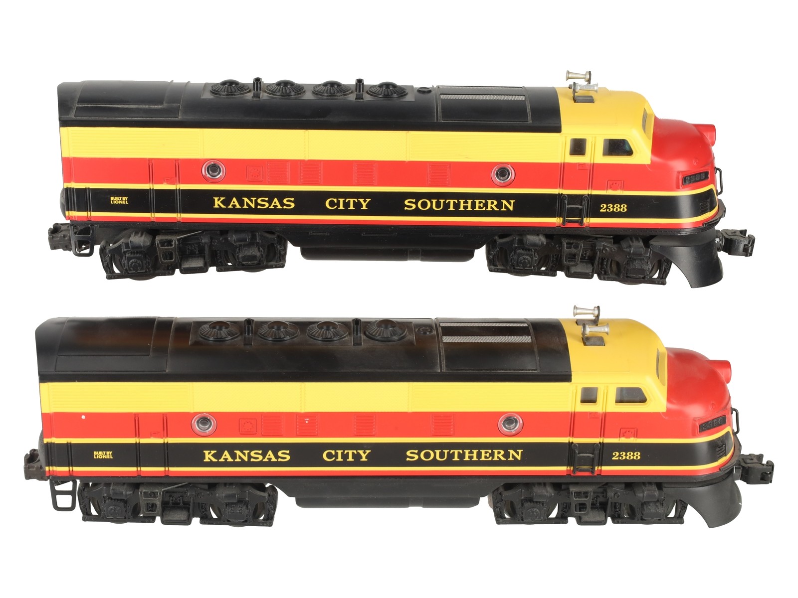 Lionel 6-14500 O Gauge KCS F3 AA Diesel Locomotive Set #2388 with Command EX/Box