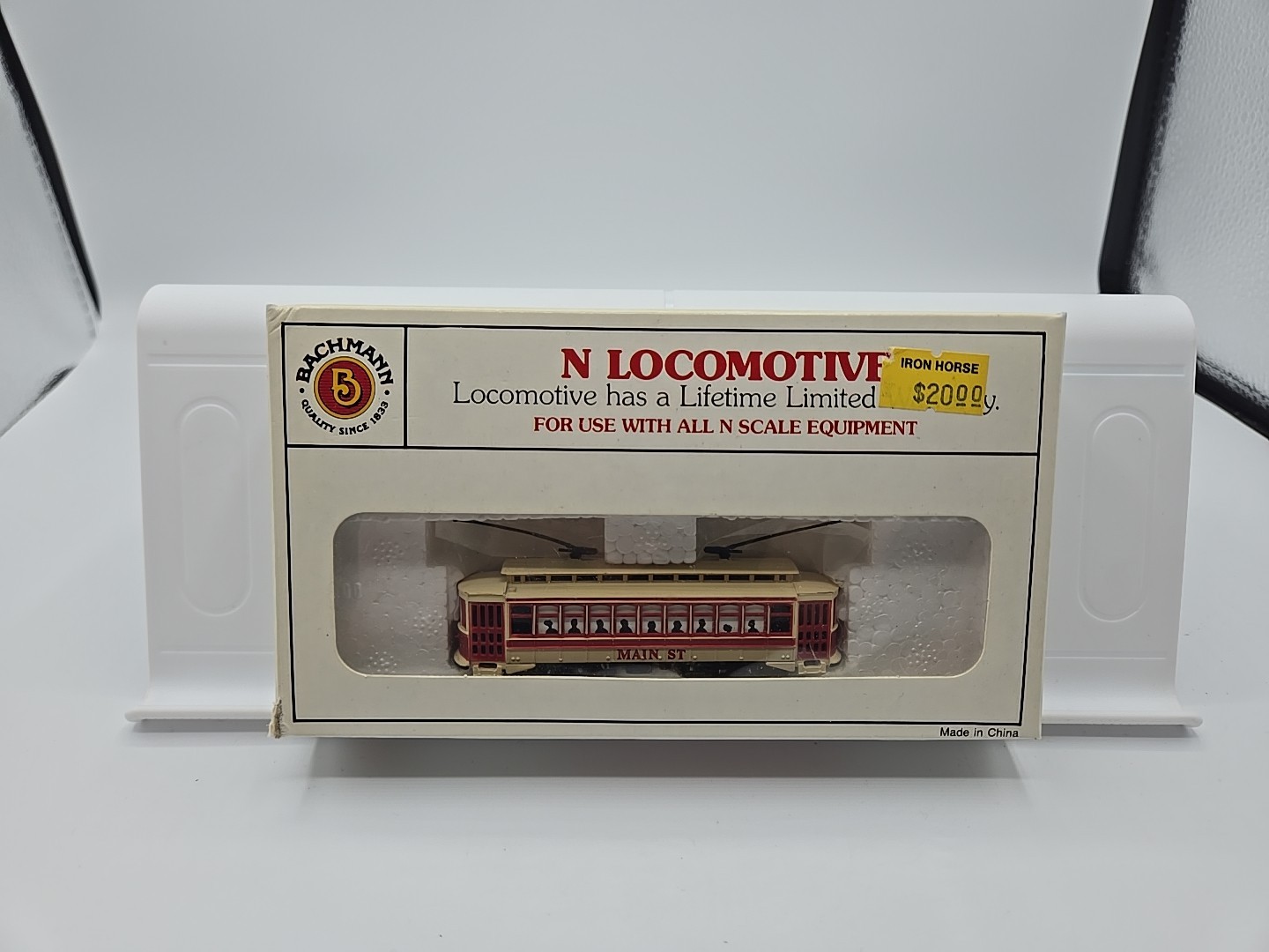 Bachman, N scale, #61090, MainStreet Brill Trolley, New In Box, Untested