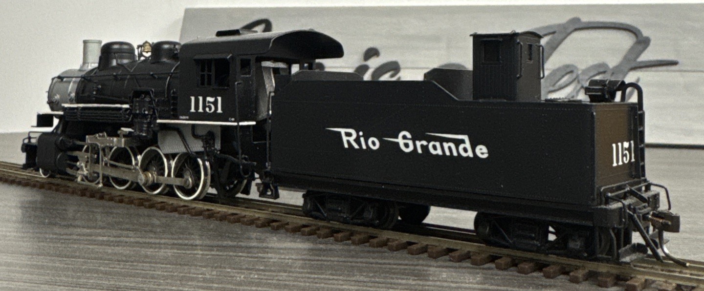 Nickel Plate Products HO Brass Consolidation D&RGW 2-8-0 C-48 #1151 DOES NOT RUN