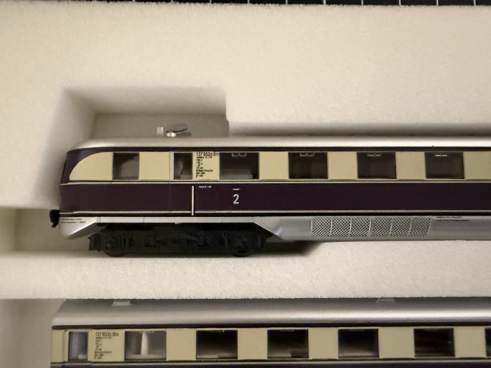 Hobbytrain 16061 SVT Köln Diesel Railcar Set (DRG) – 1:160/N