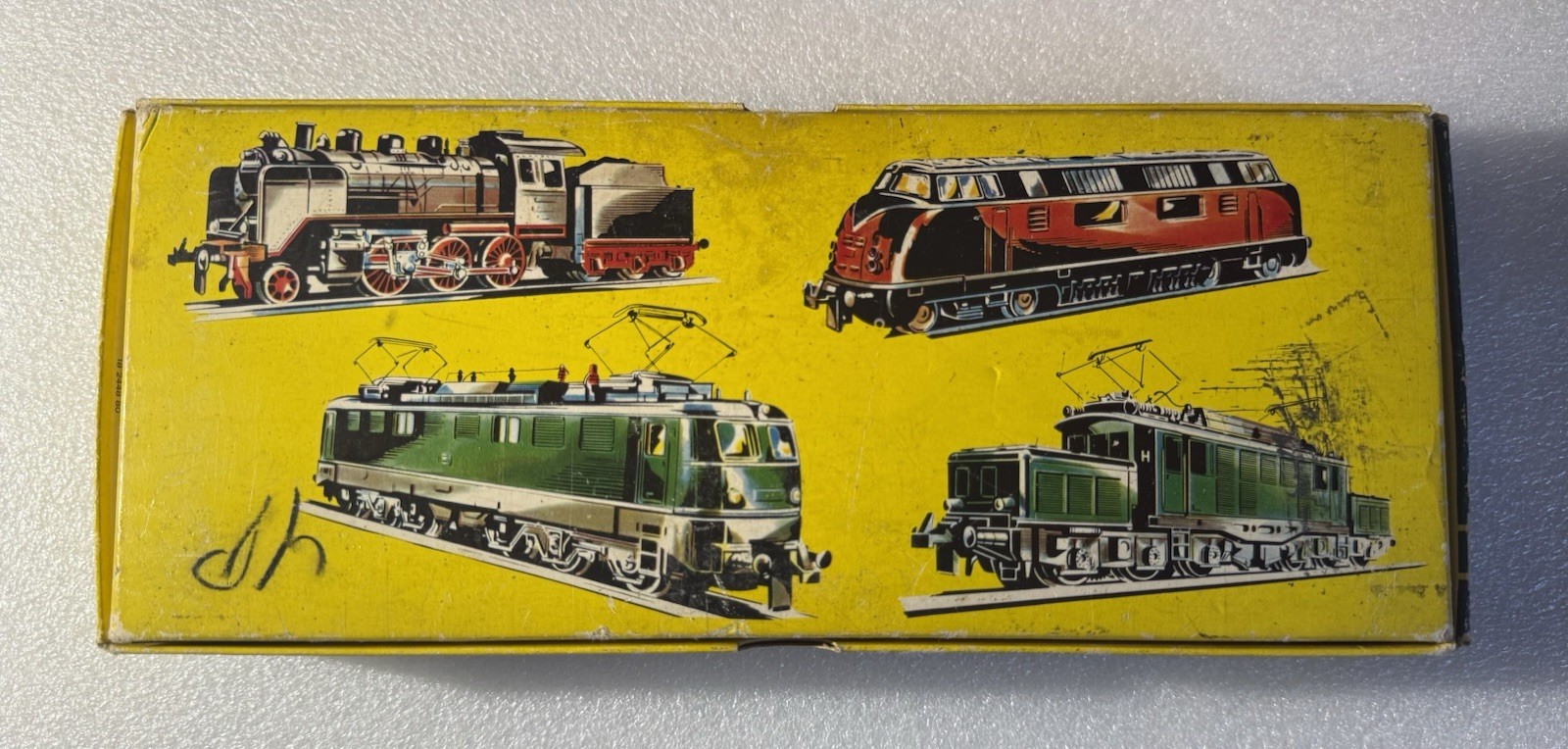 Vintage German Trix Express HO Electric Locomotive 52-2448-00 w/Box Manual Video