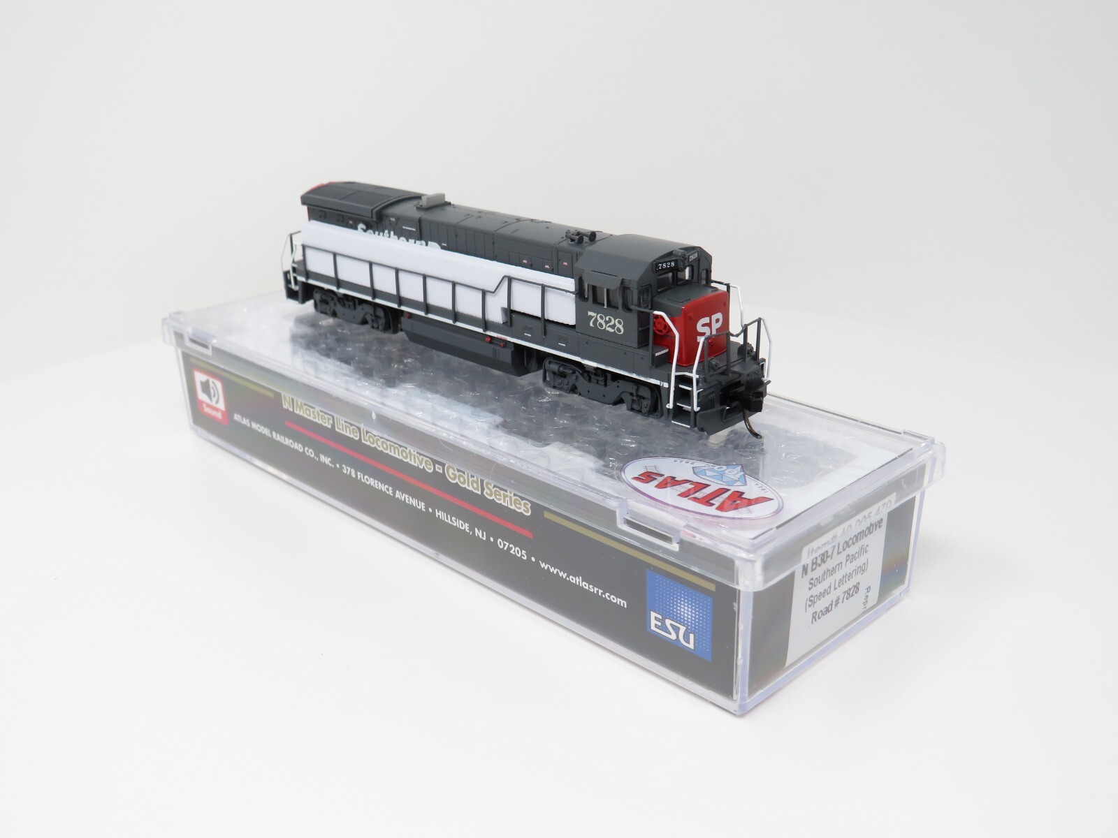 Atlas N 40005470 LokSound DCC Southern Pacific GE B30-7 Diesel Locomotive