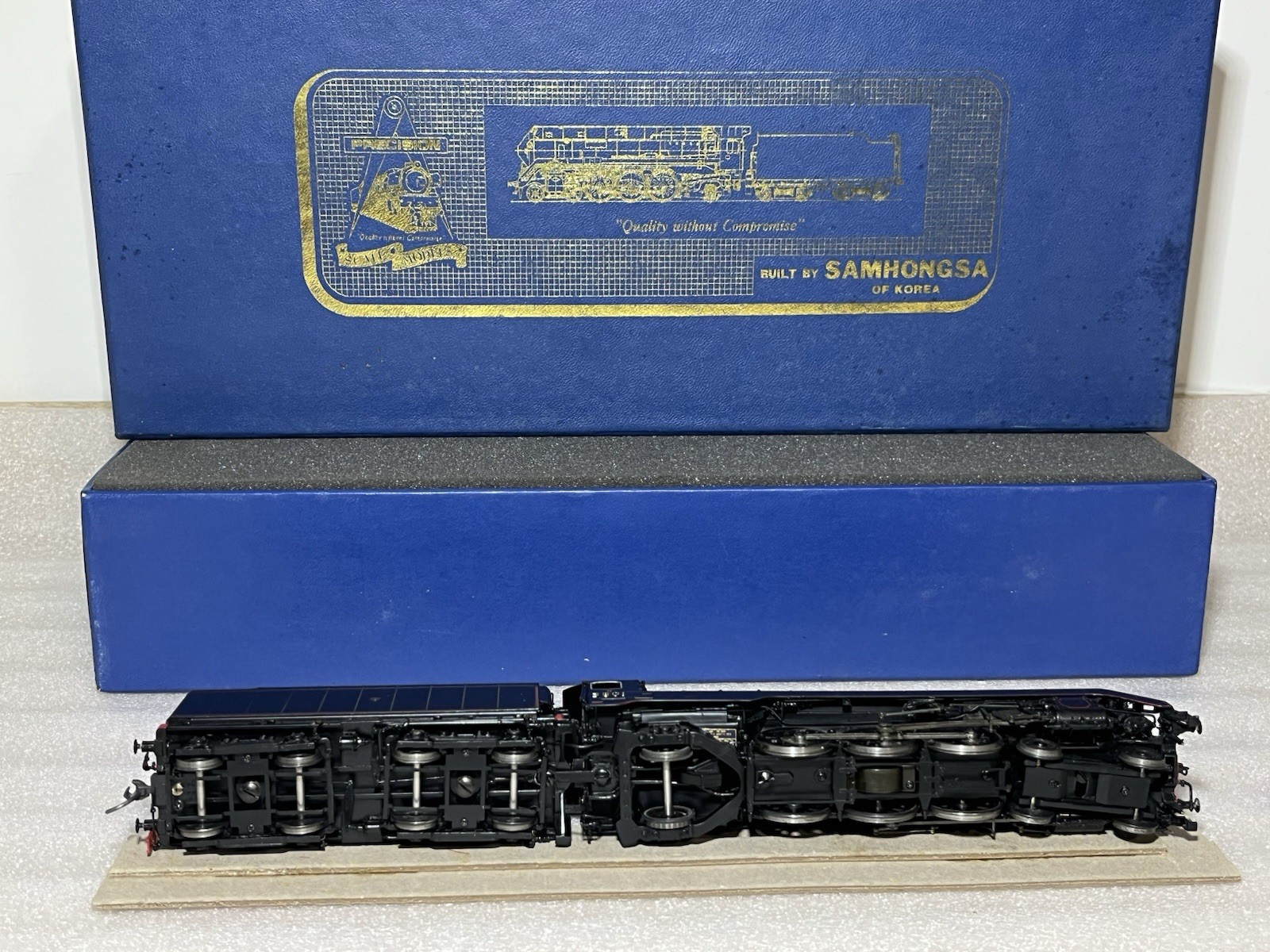 PRECISION SCALE PSM BRASS HO NSWGR 38 Class Loco 3801 Black Lt Ed as NEW NICE
