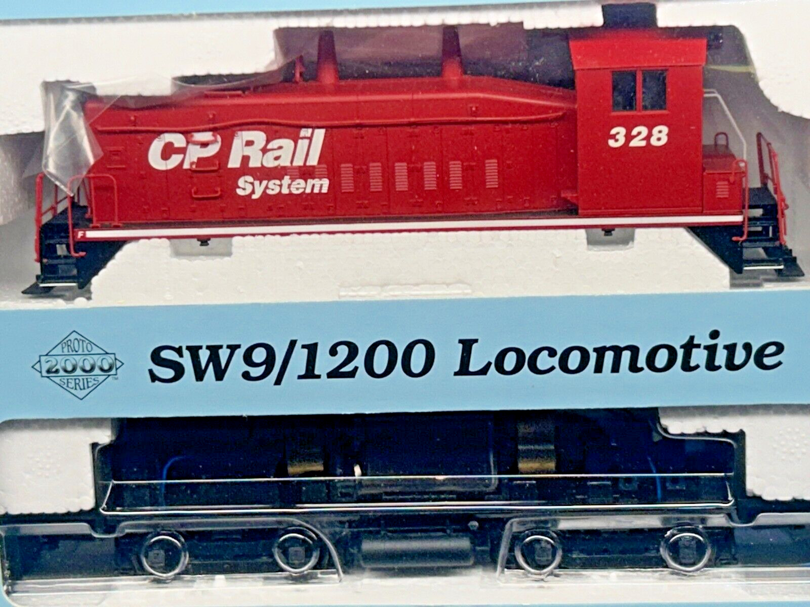 CANADIAN PACIFIC – CP RAIL SW9/1200 SWITCH LOCO – DC HO Scale “RED” NEW OOP RARE