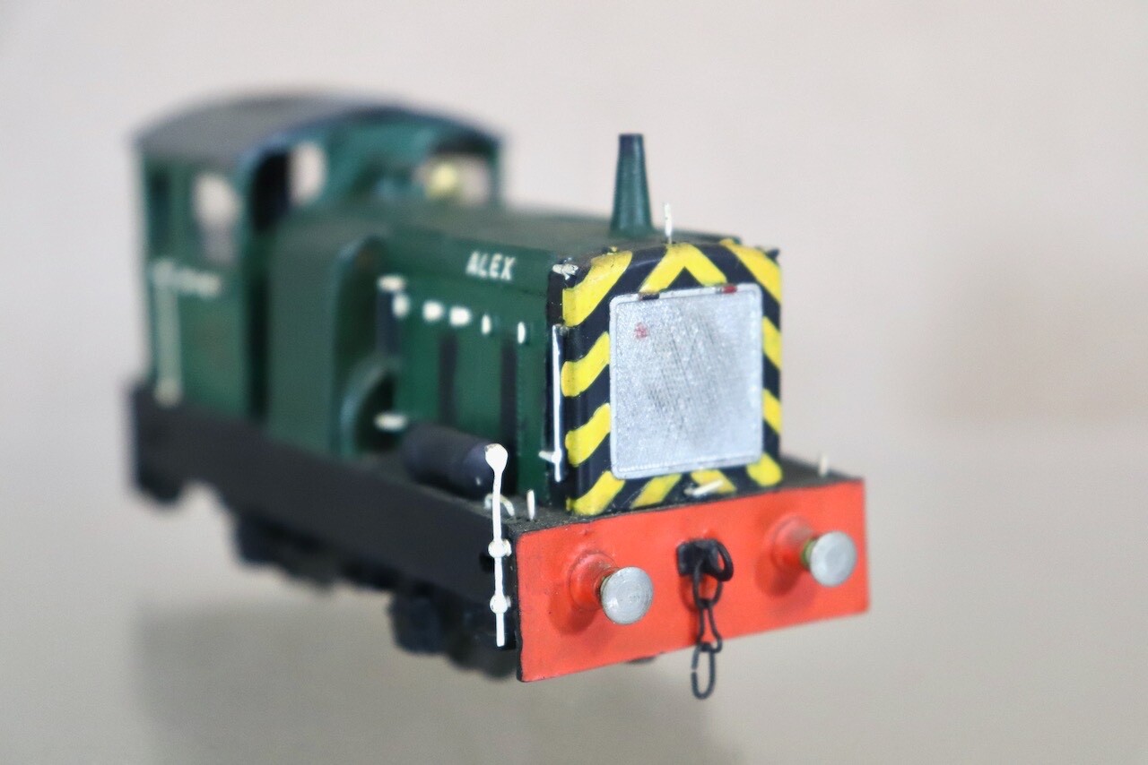 AIRFIX HORNBY KIT BUILT BR 0-4-0 DREWRY SHUNTER LOCOMOTIVE od
