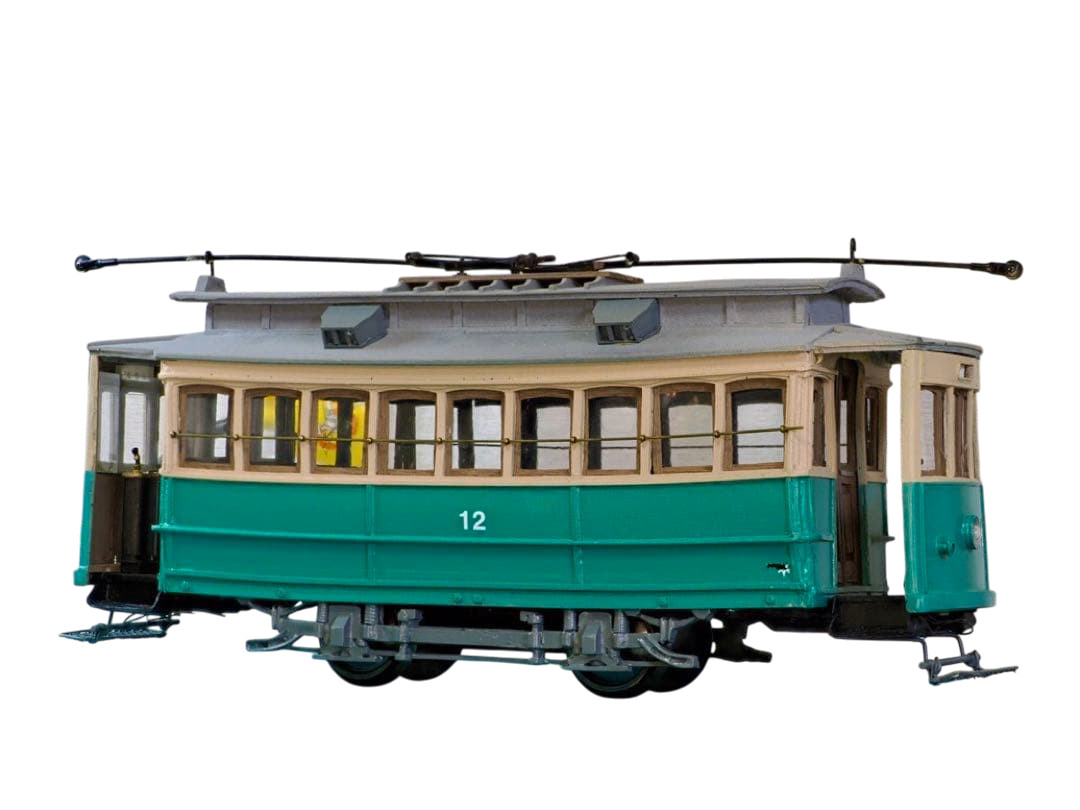 Tenshodo Kyoto N-Den No.12 45mm Gauge 1/24 Scale Limited 5 Rare #002