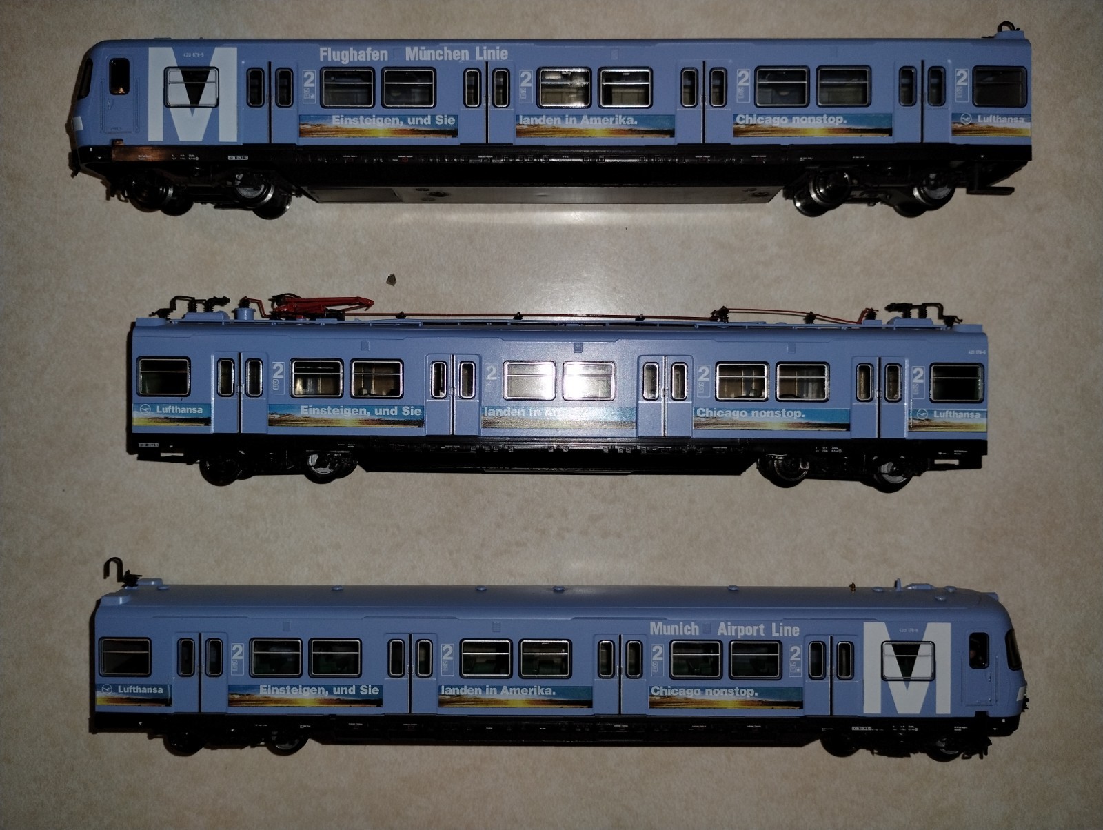 ROCO 63008 DB 420 178 S-Bahn Muenchen Flughafen H0