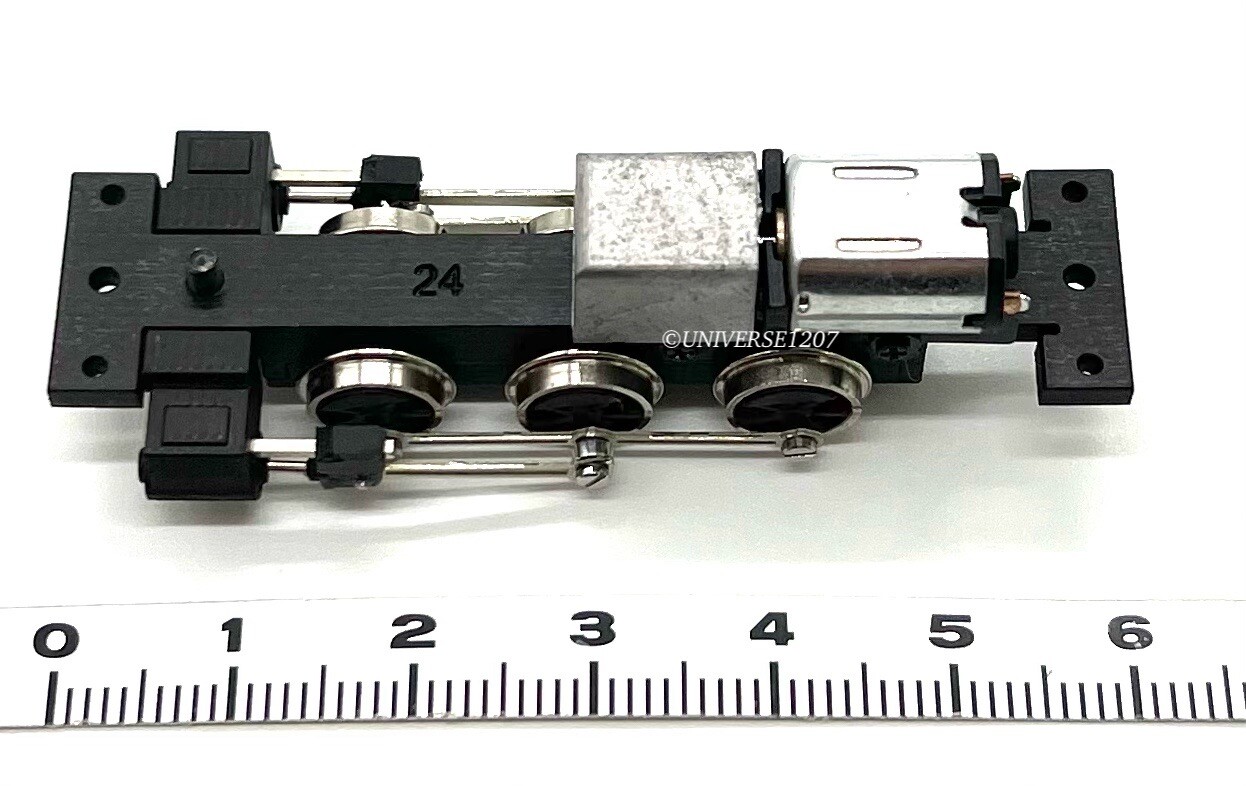 N/HOn30/HOe/009 0-6-0 Steam Locomotive Power Drive Chassis 24mm/8mm H0e Engine