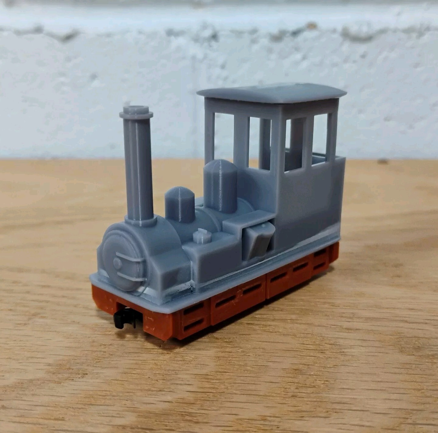 On18 HEISLER LOCO kit #1. For Kato 11-109 chassis. RESIN 3D print.