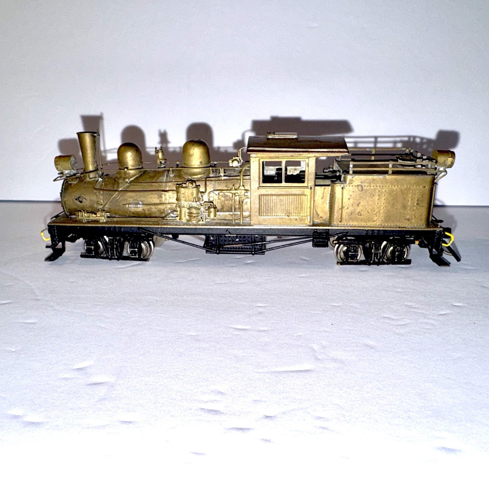 HO UNITED 2-TRUCK SHAY CLASS B GEARED LOGGING LOCOMOTIVE BRASS VINTAGE PFM???