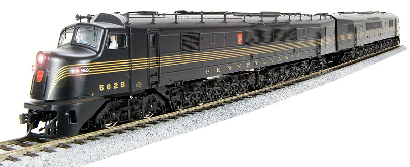 BROADWAY LIMITED 2500 Centipede A-A Set PRR 5830A1/5830A2 5-St w/ PARAGON4 DCC