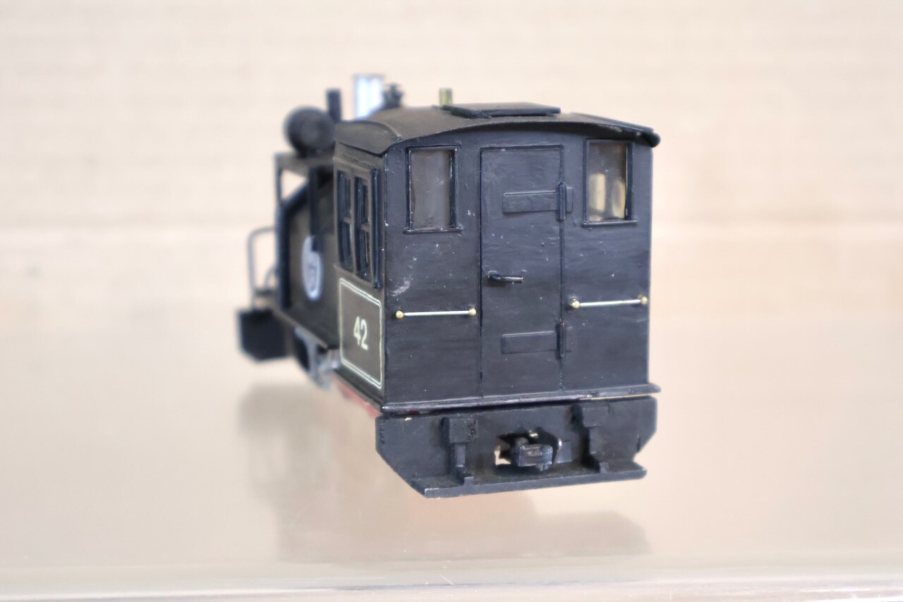 KIT SCRATCH BUILT ROCO O-16.5 WSLR 0-6-0 NARROW GAUGE LOGGING LOCOMOTIVE 42 ol