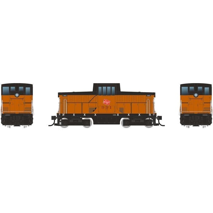 Rapido HO 48010 HO GE 44 Tonner (DC/Silent): Milwaukee Road: #992