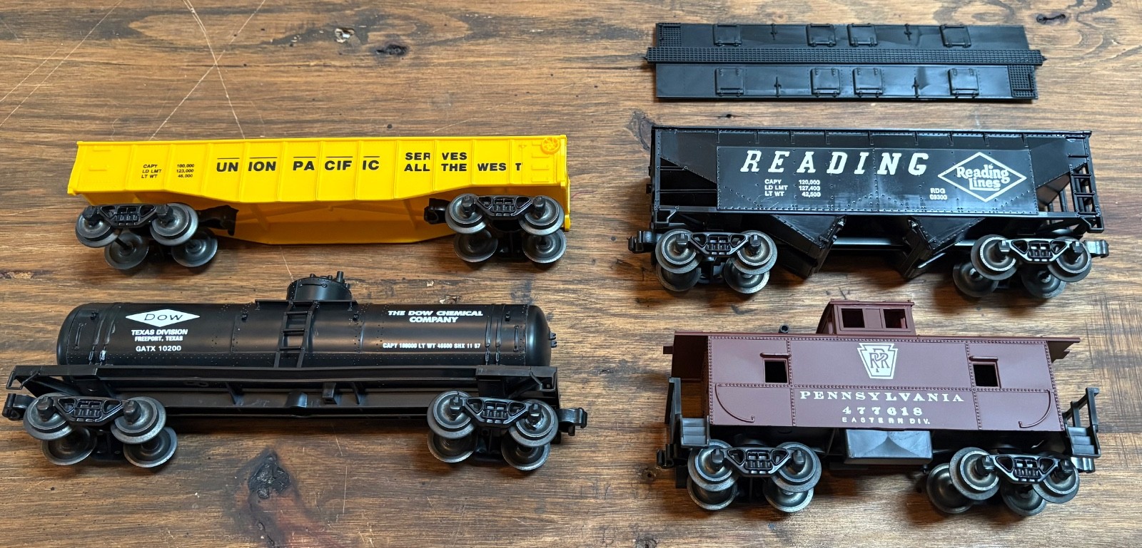 Williams by Bachmann O Gauge PRR F7 Diesel Locomotive Set Tested & Working #2012