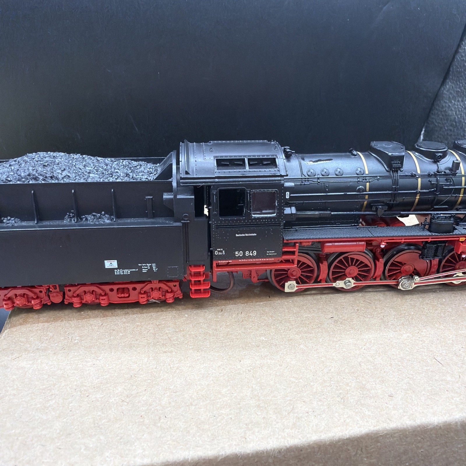 MIB FLEISCHMANN 4181 K DR 2-10-0 CLASS BR 50 849 STEAM LOCOMOTIVE BOXED