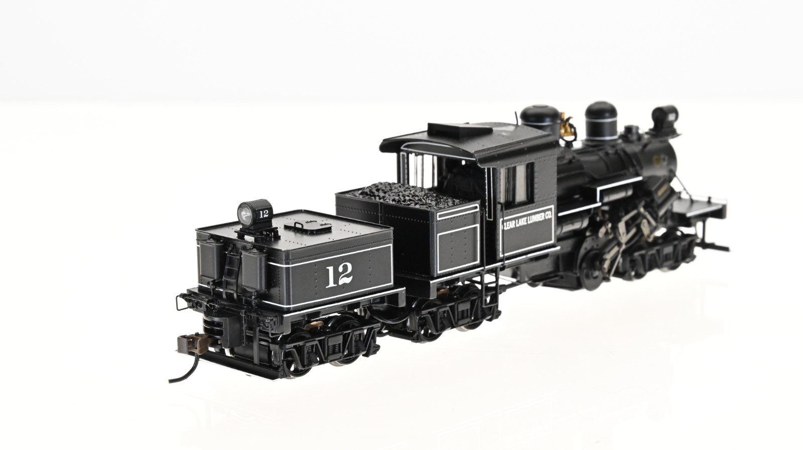 Bachmann Spectrum 70 Ton Three Truck Climax Clear Lake DC/DCC HO scale