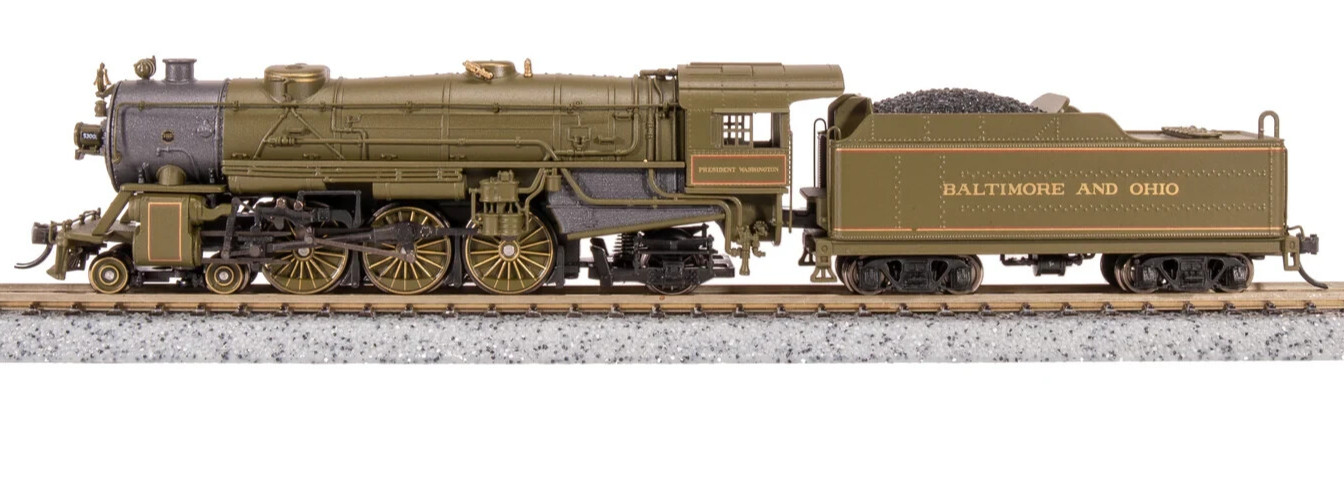 BROADWAY LIMITED 7983 N HV Pacific 4-6-2 B&O 5300 Washington Paragon4 Sound/DCC