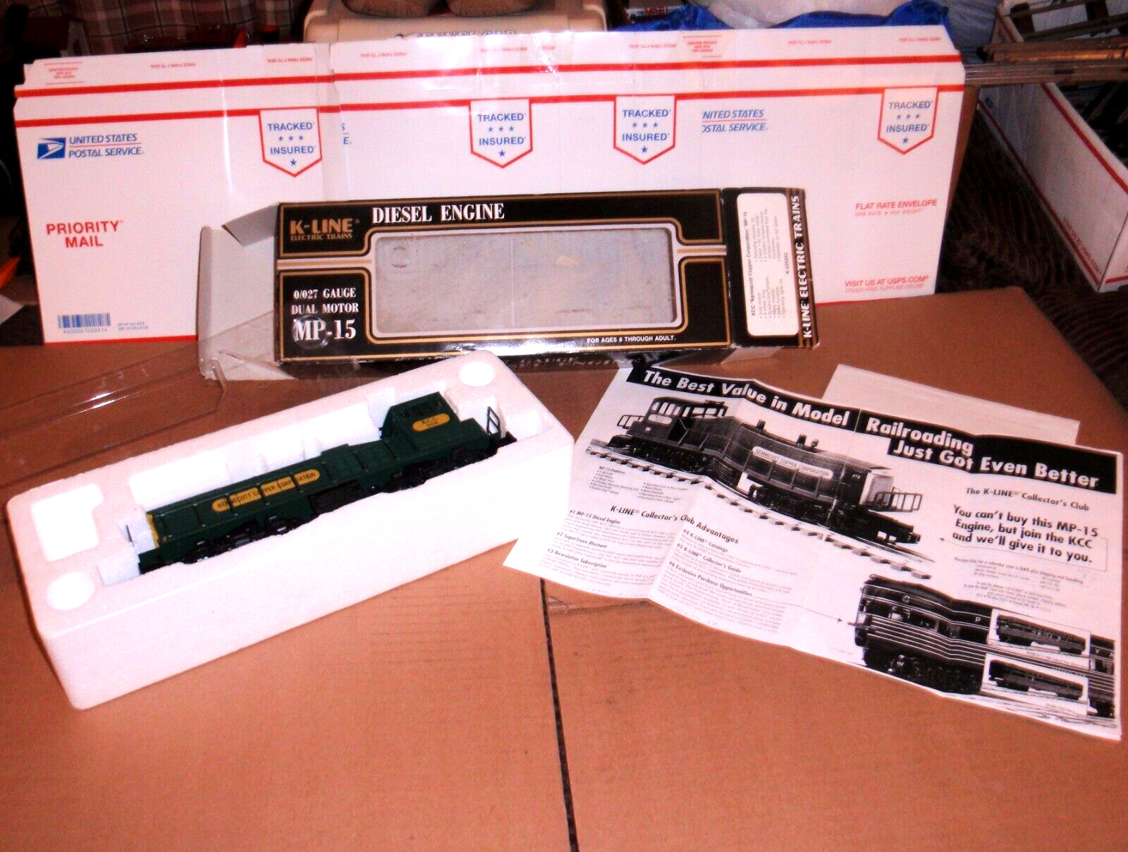 New in Box MP-15 Dual Motors Powered Diesel Engine 8 Wheel Drive 2 Lights