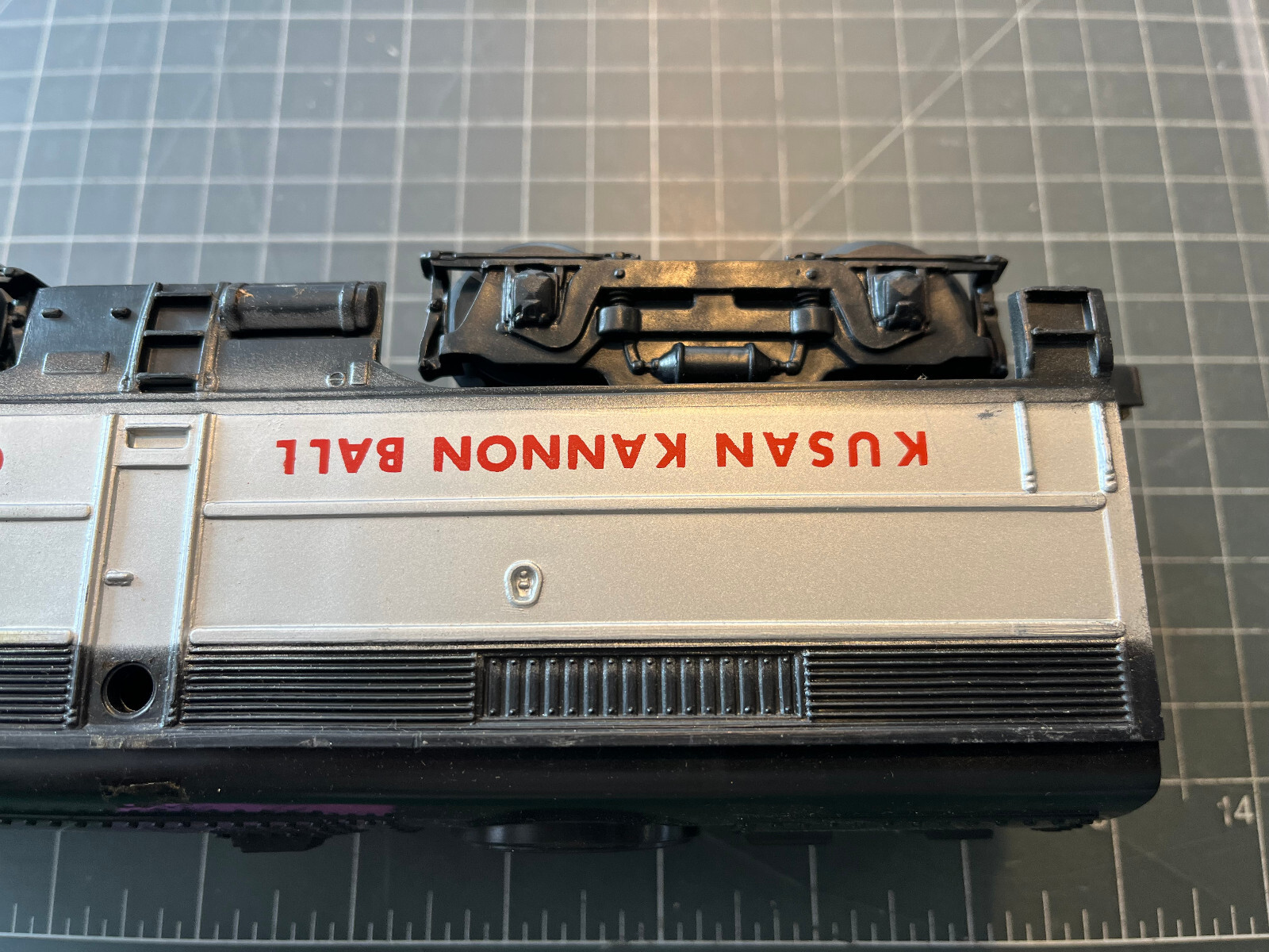 KMT Kusan Auburn Train 2716 ALCO DUMMY DIESEL LOCOMOTIVE KANNON BALL NICE! LOT H