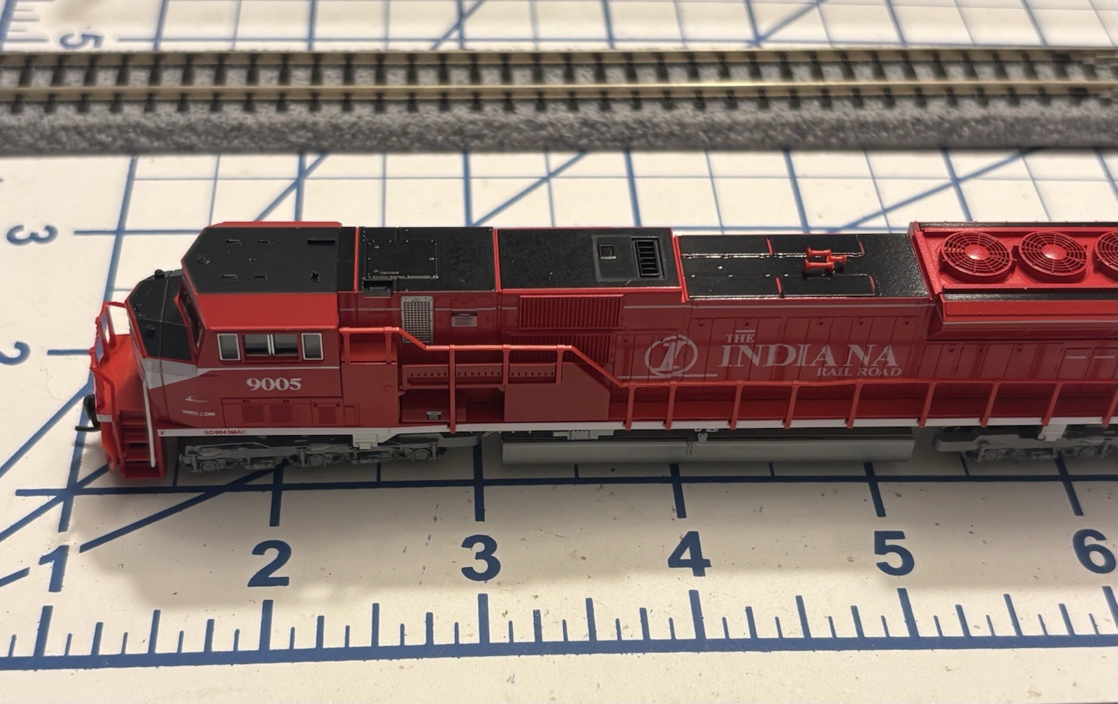 Kato SD90/43MAC INDIANA Rail Road Locomotive #9005 W/XL Sound