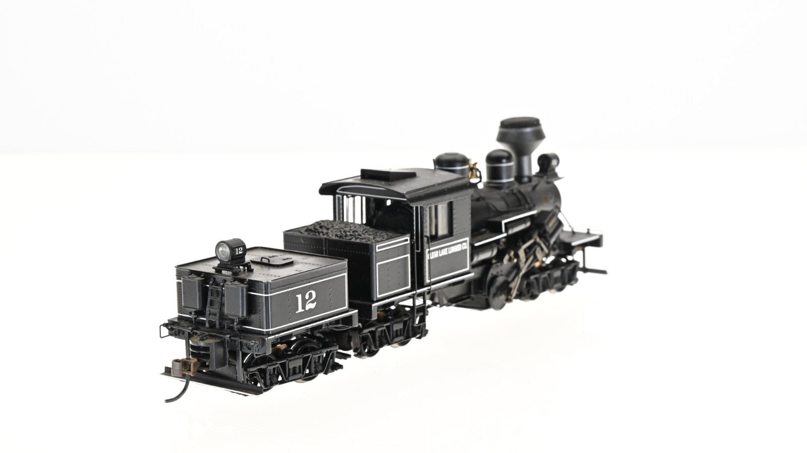 Bachmann Spectrum 70 Ton Three Truck Climax Clear Lake DCC w/Sound HO scale