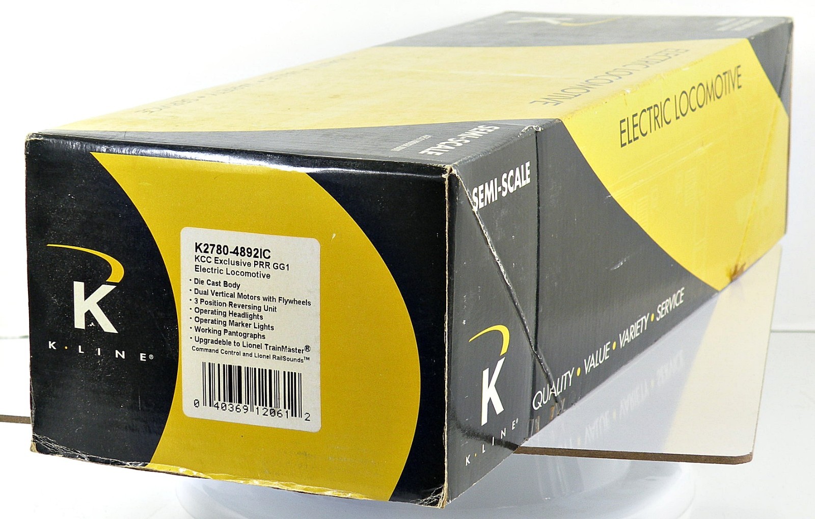 K-Line 2780-4892IC Pennsylvania PRR GG1 2002 KCC Exclusive LN/w/Box