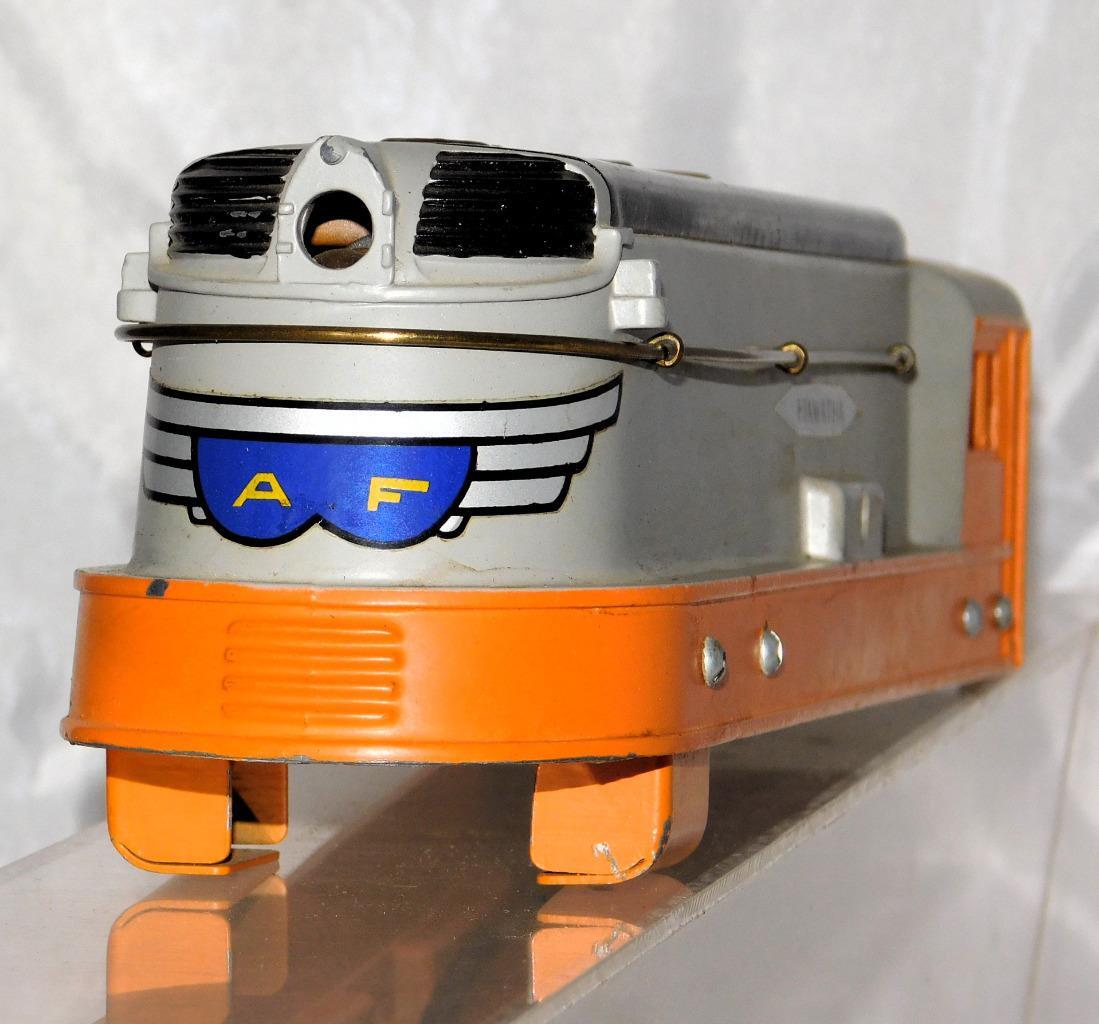 Prewar American Flyer O 1937 Hiawatha 4-4-2 Pro Repainted Shell & Tender only