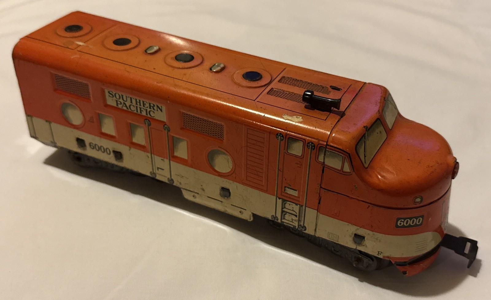 Vintage Marx Southern Pacific 6000 Diesel Locomotive O Gauge Dummy Unit