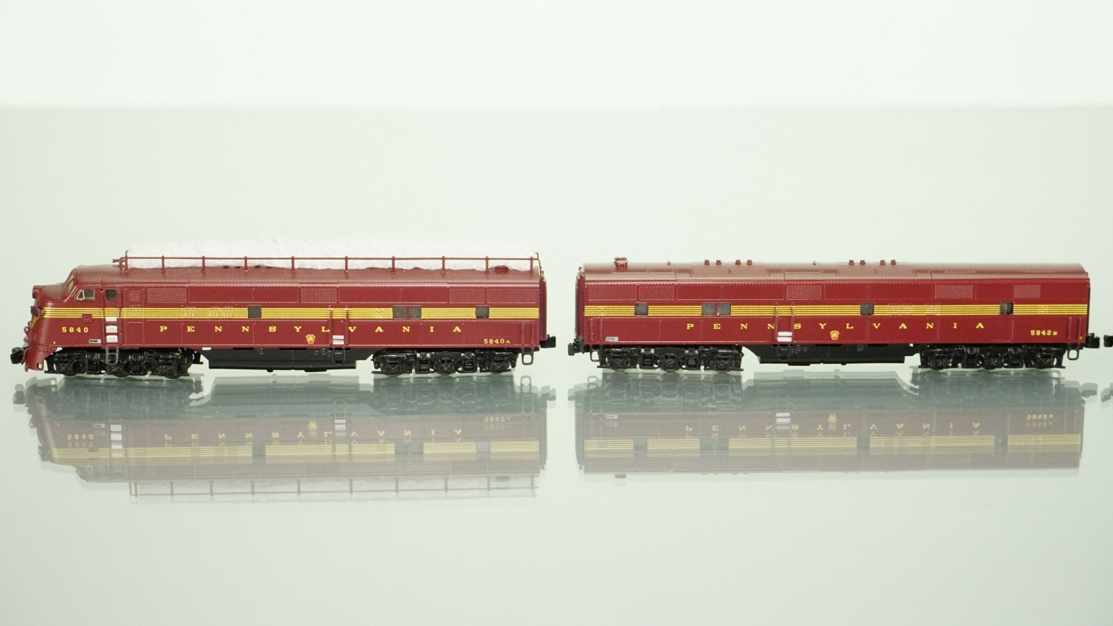 AZL AJIN Precision Brass E7A-E7B-E7A set Pennsylvania PRR Z scale