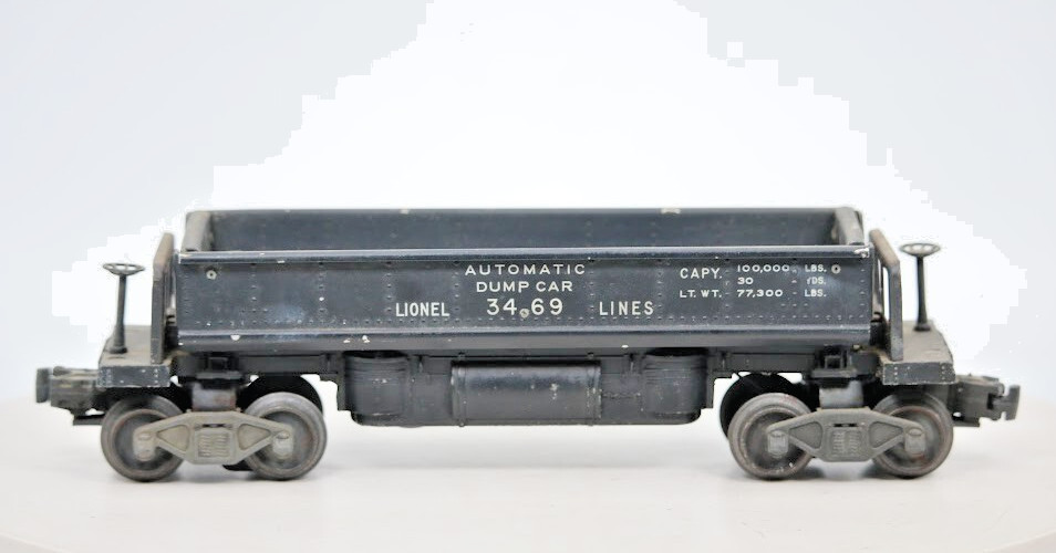 Lionel Lines O Gauge Post War #3469 Operating Coal Dump Car