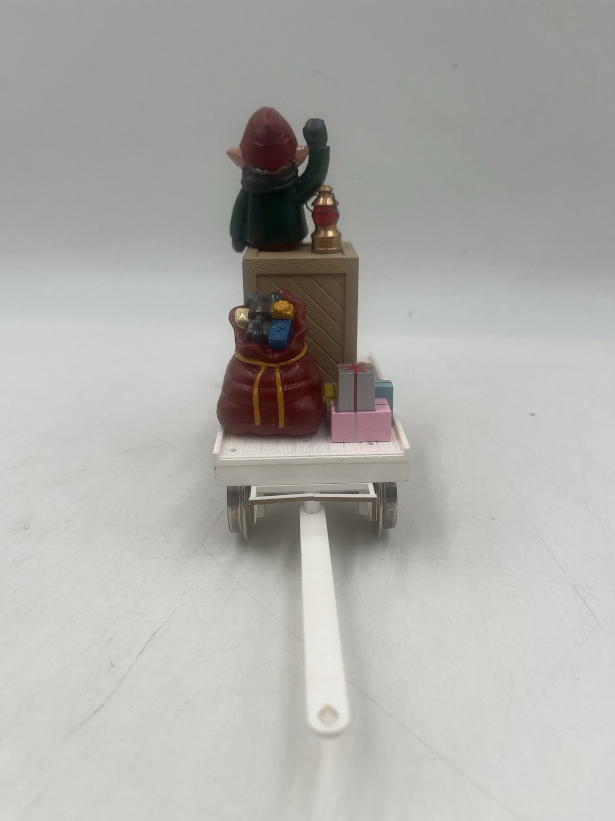 Bachmann 96241 #2 Christmas Handcar w/Santa & Elf – Metal Wheels EX/Box