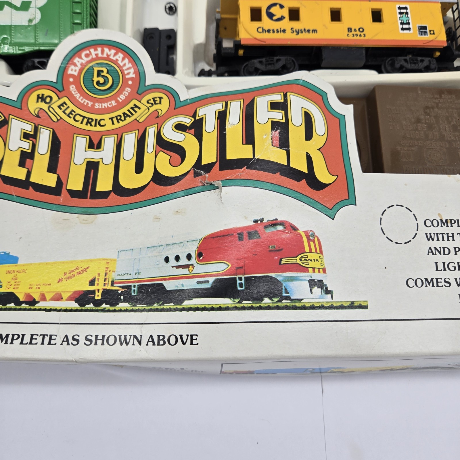 Bachmann Diesel Hustler HO Scale Electric Train Set SEE DESCRIPTION