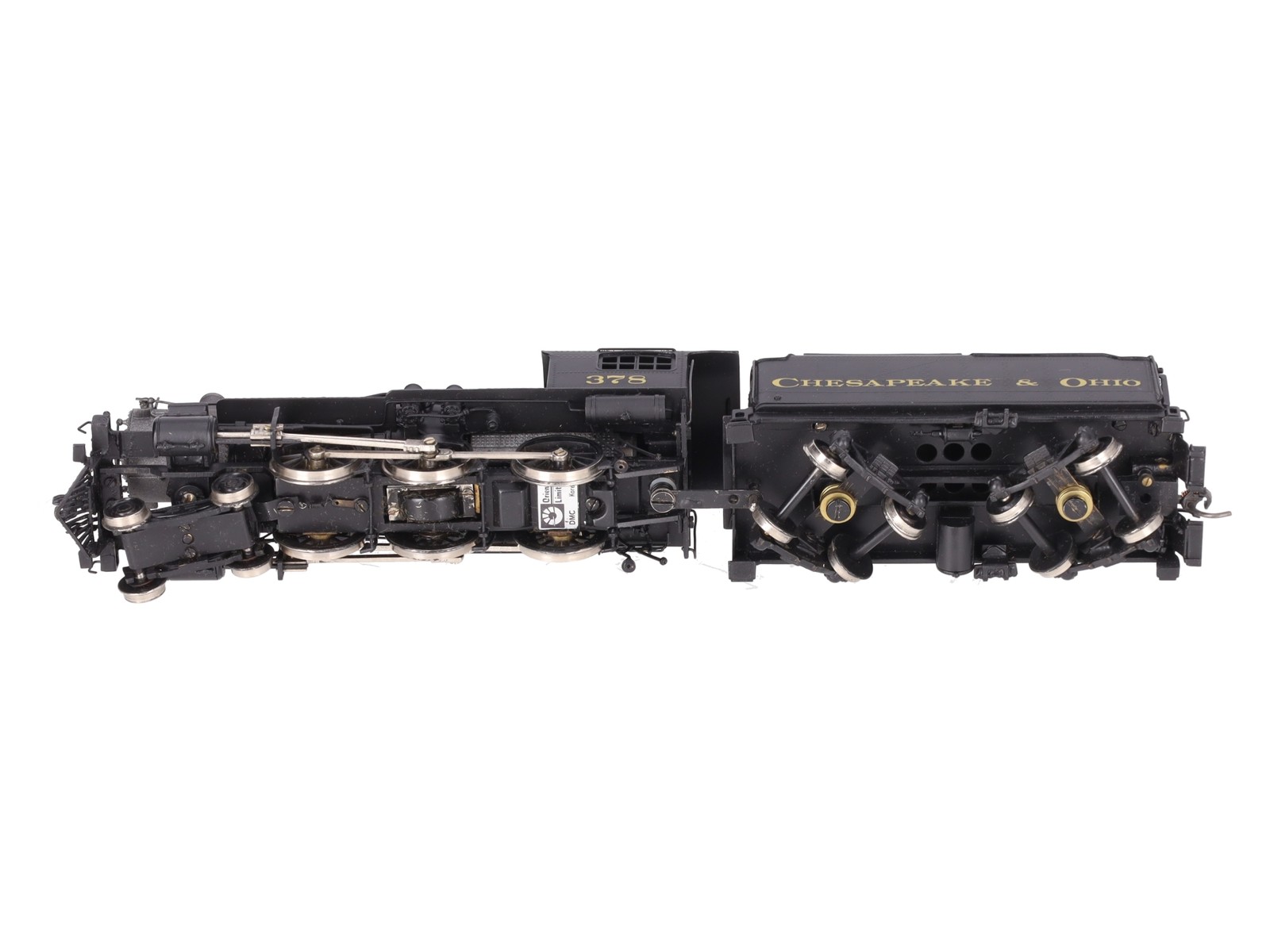 Oriental Limited HO BRASS C&O F-11 4-6-0 Steam Locomotive & Tender – Painted EX
