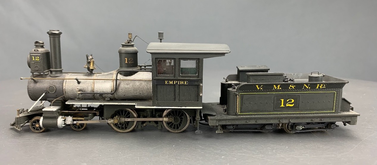 On2 4-4–0 Steam Locomotive Valley Mills & Northern Ry “Empire” #12 JER O3094