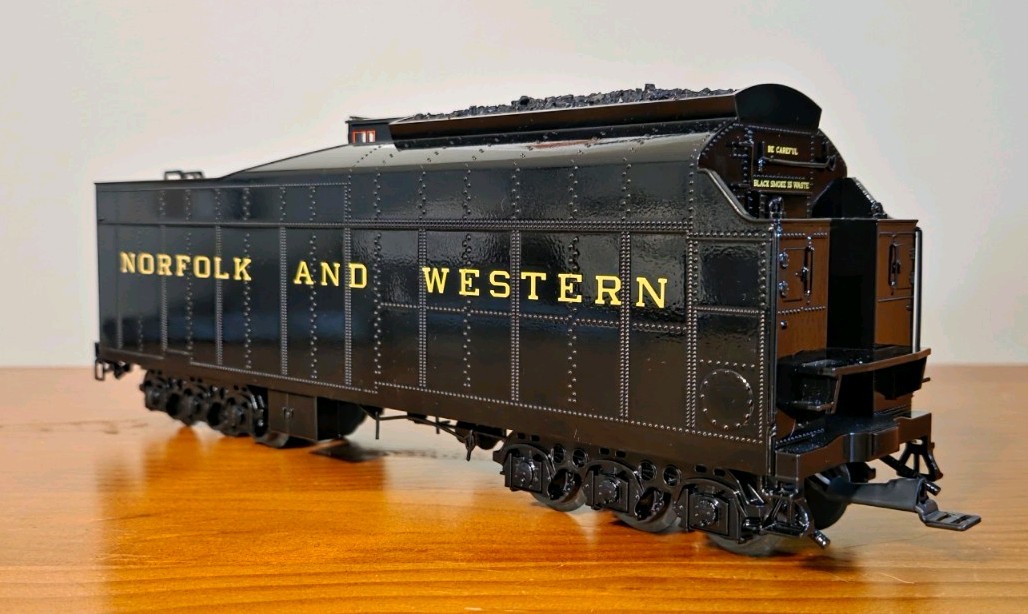 Lionel Vision Line Norfolk & Western Class A #1218 Excursion Version
