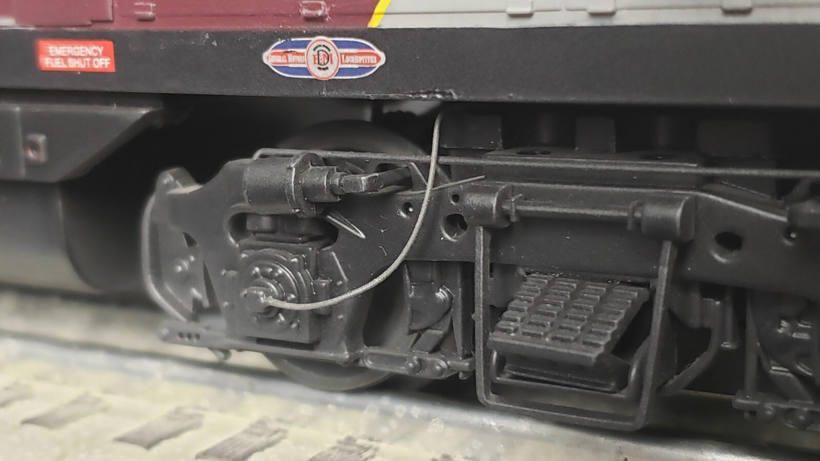 CUSTOM MTH Premier O Scale/3 Rail Canadian Pacific Passenger GP9 Loco Proto 3.0