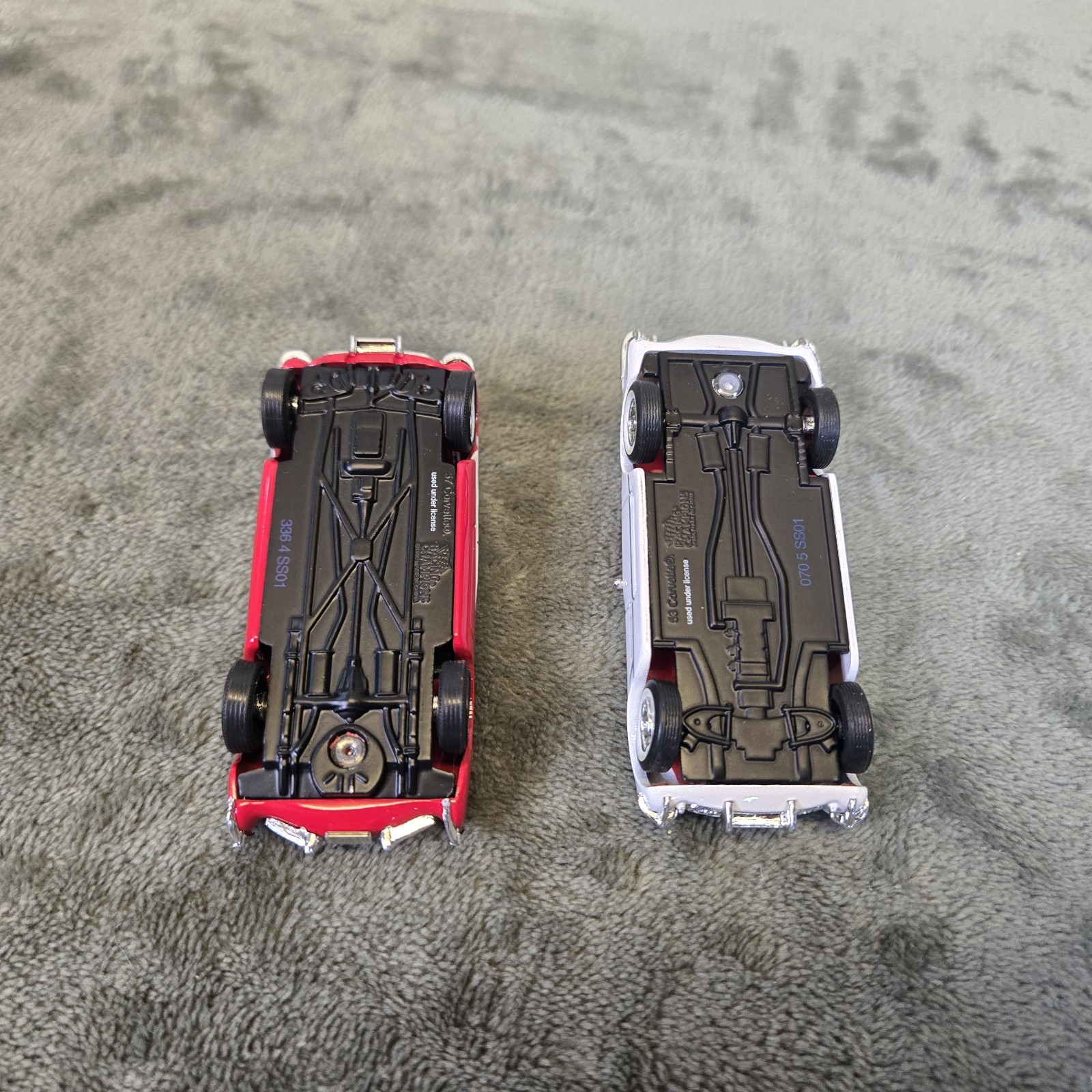 Hawthorne Bachman RARE HO Corvette 50th Anniversary Train Engine #1 & 2 + 2 Cars