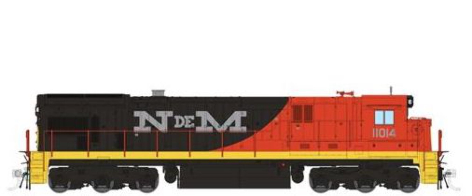Rapido 042518 HO Scale GE C30-7 NdeM “Early” 6766 with DCC and Sound