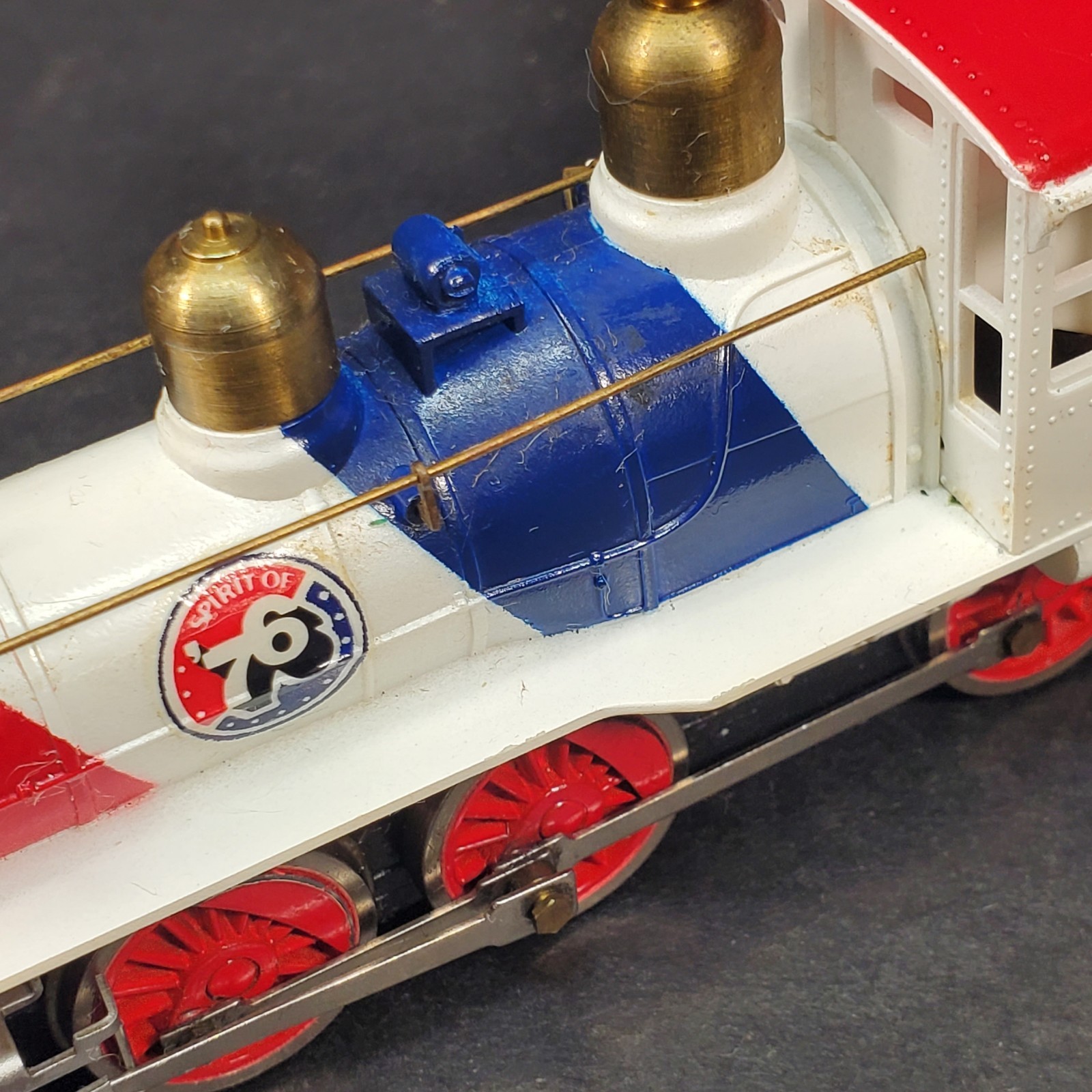 Tyco HO Scale 4-6-0 Spirit of America 1776 Steam Engine Tender #247 Original Box