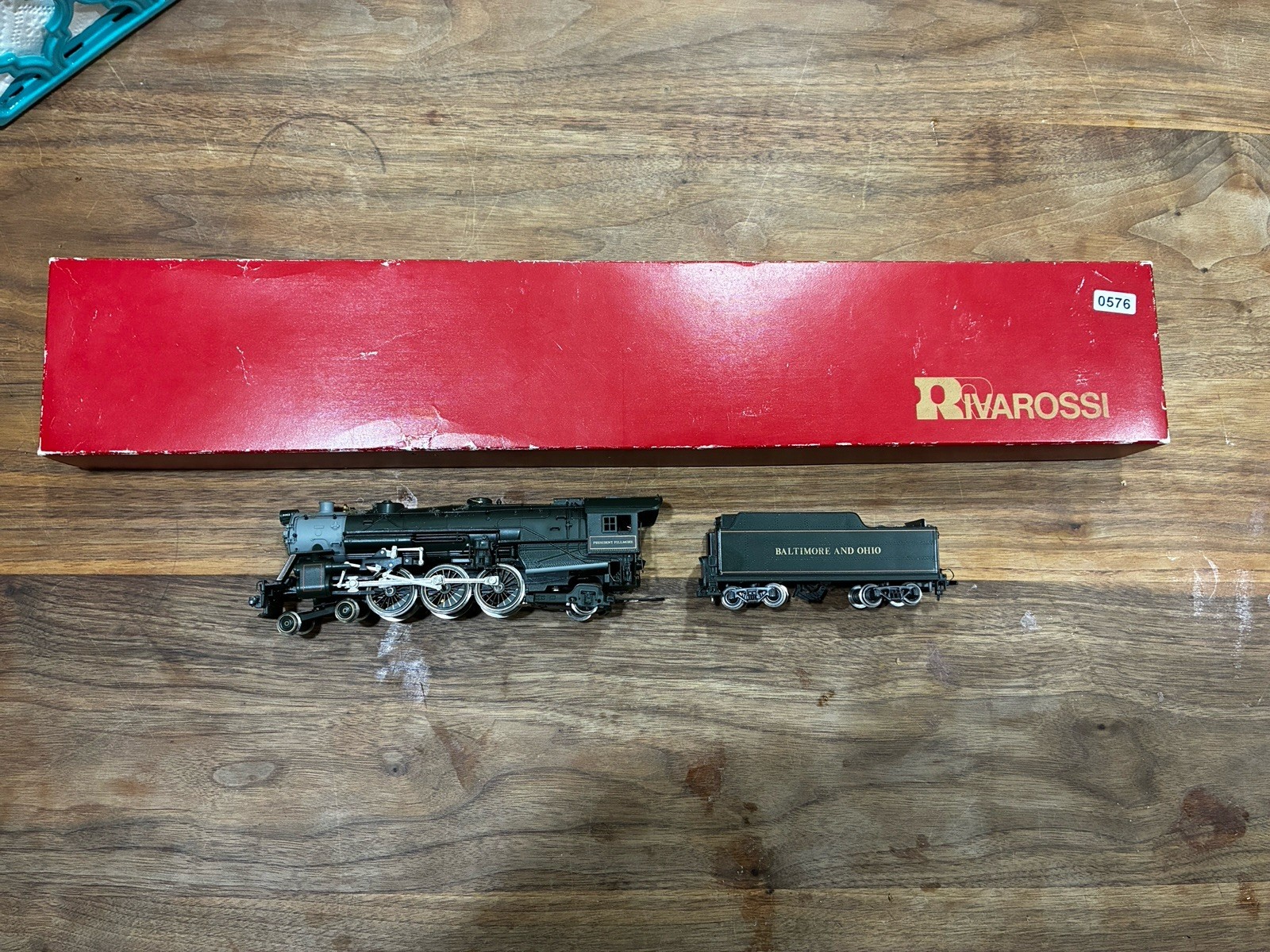 Rivarossi Baltimore & Ohio “President Fillmore” 4-6-2 Locomotive, B & O