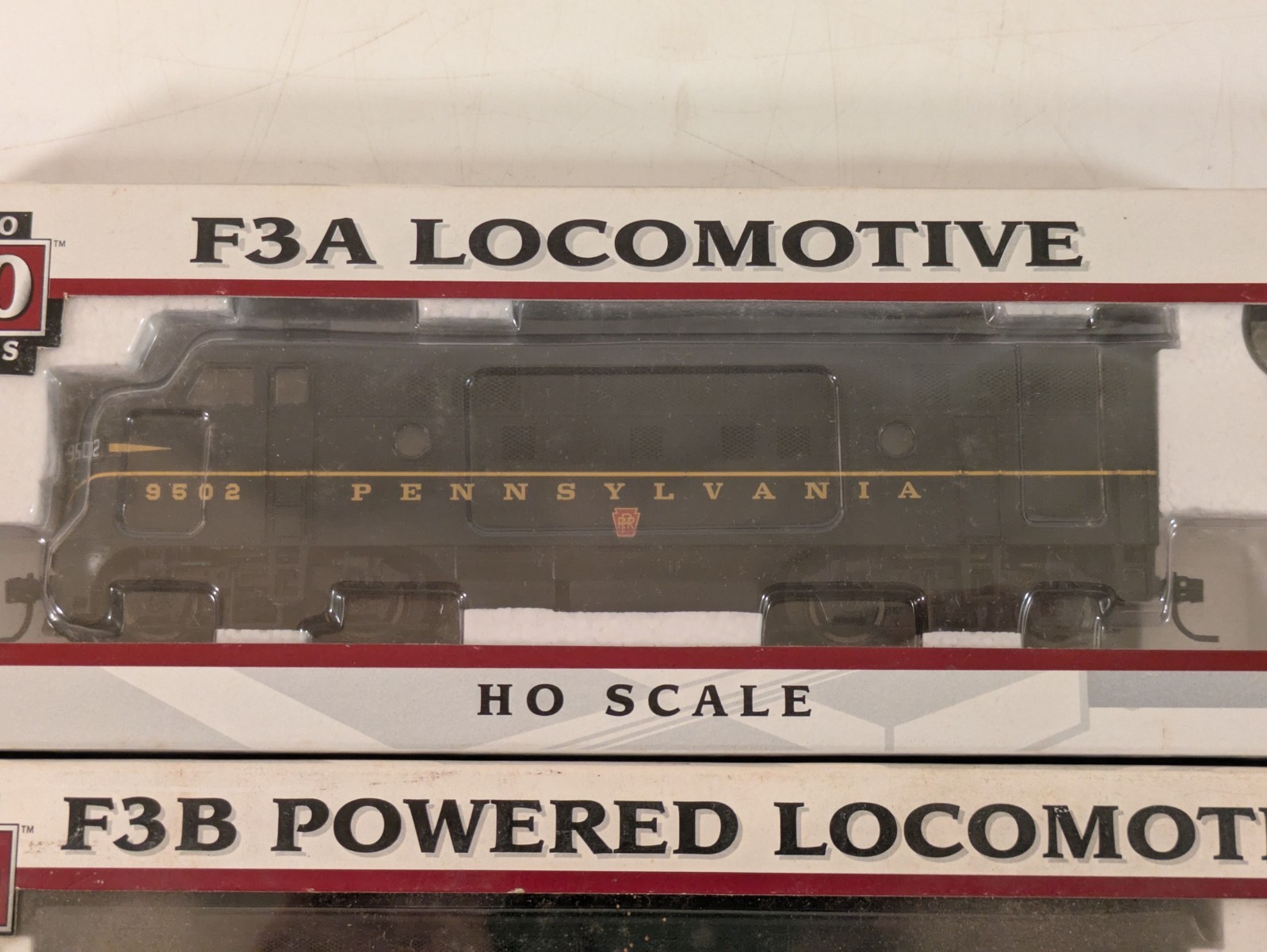 HO EMD F3A/F3B Set (Both Pwd) PRR Pennsylvania DC NIB NOS # 23968/8172