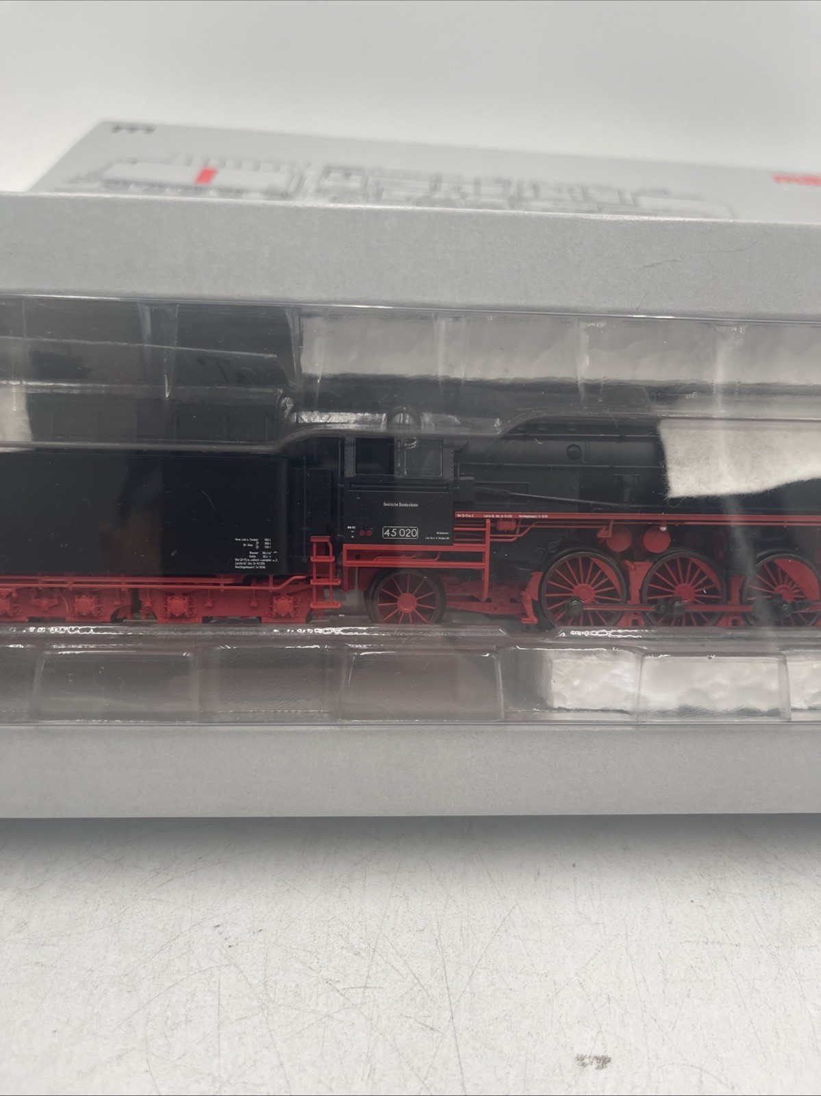MARKLIN DIGITAL HO 37450 3-RAIL #45 020 DEUTSCHE BAHN 2-10-2 BR 45 HEAVY FREIGHT
