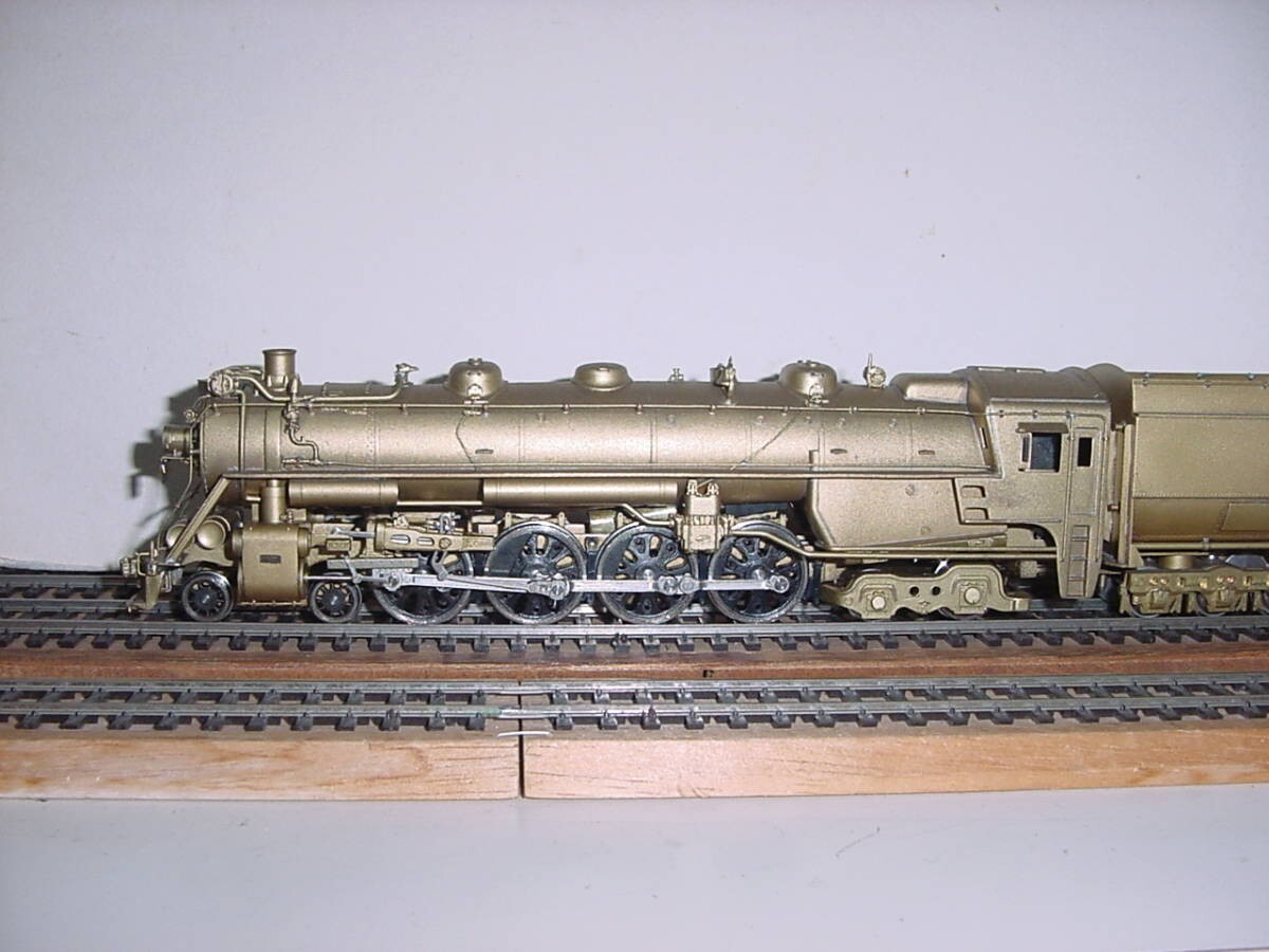 HO PFM Toby Canadian National 4-8-4 U-2g Brass Locomotive Unpainted Box Included