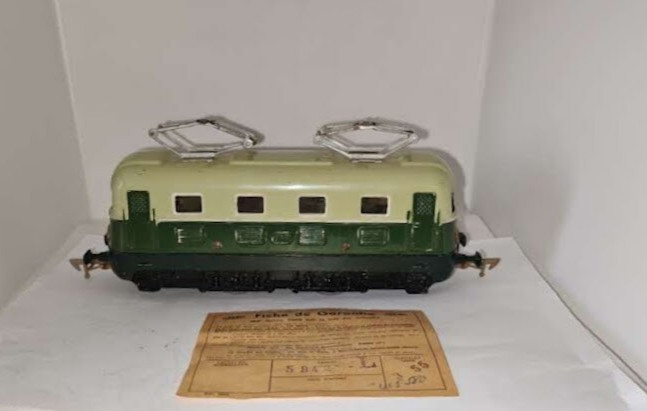 JEP 5842 L Electric Locomotive Scale 0 France Era 1950 With Its Box