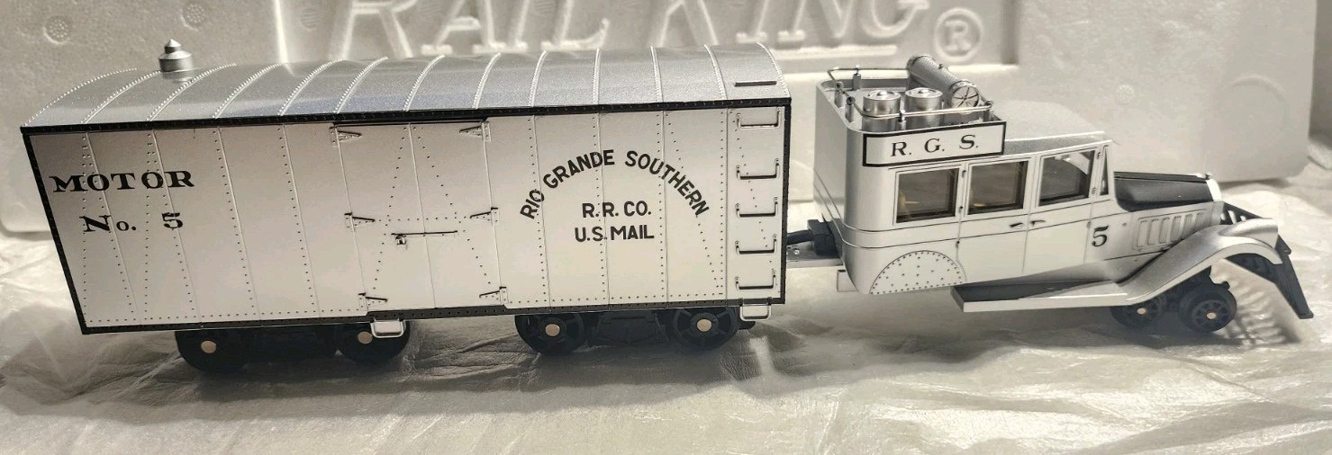 Railking By MTH O Scale Galloping Goose Rio Grande Southern #5 w/Proto-Sound
