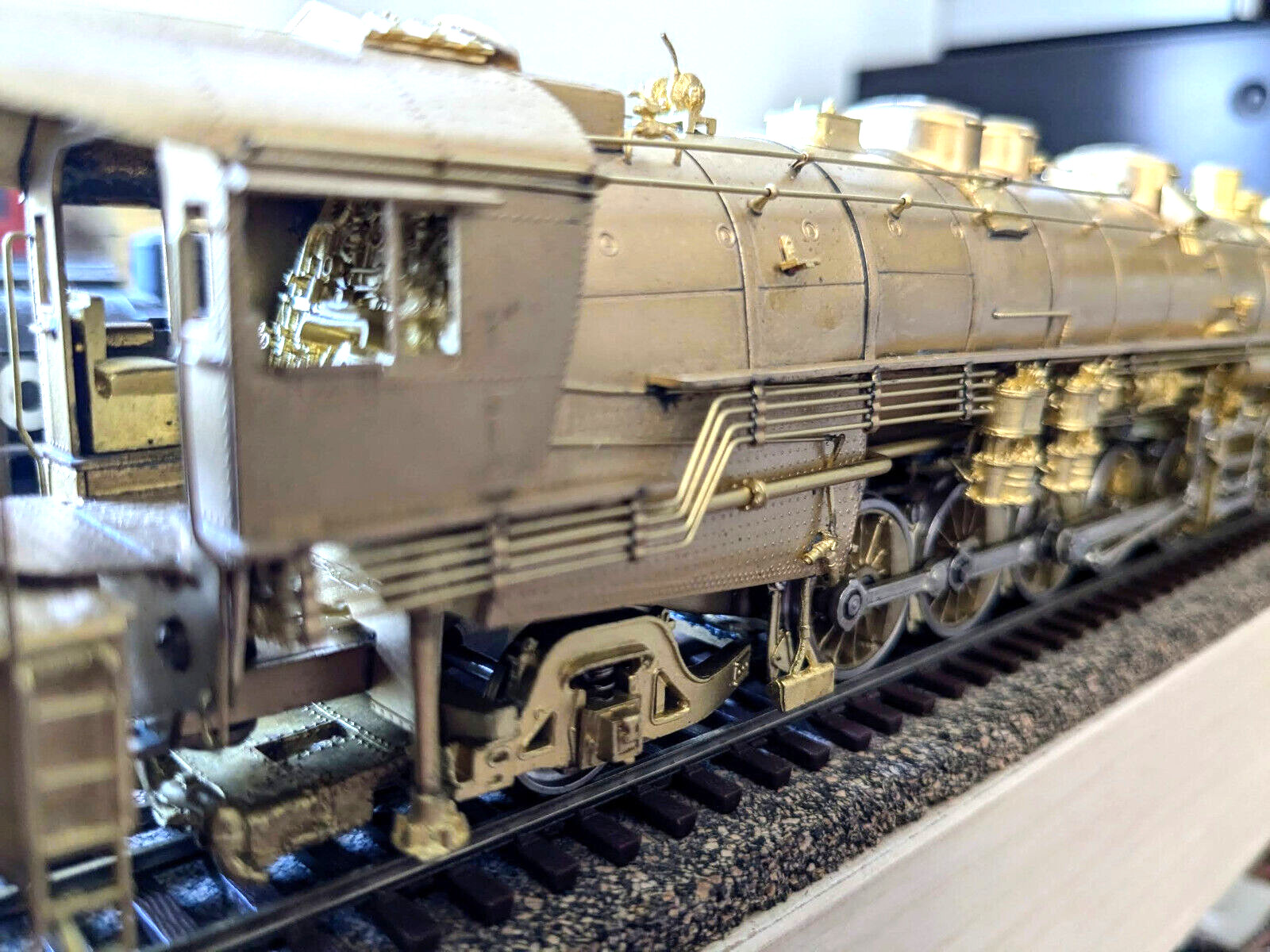 *1 OF ONLY 35! KEY “SUPER CLASSIC” BRASS SP 4-10-2 1950’s LATE VERSION HO *LNIB!