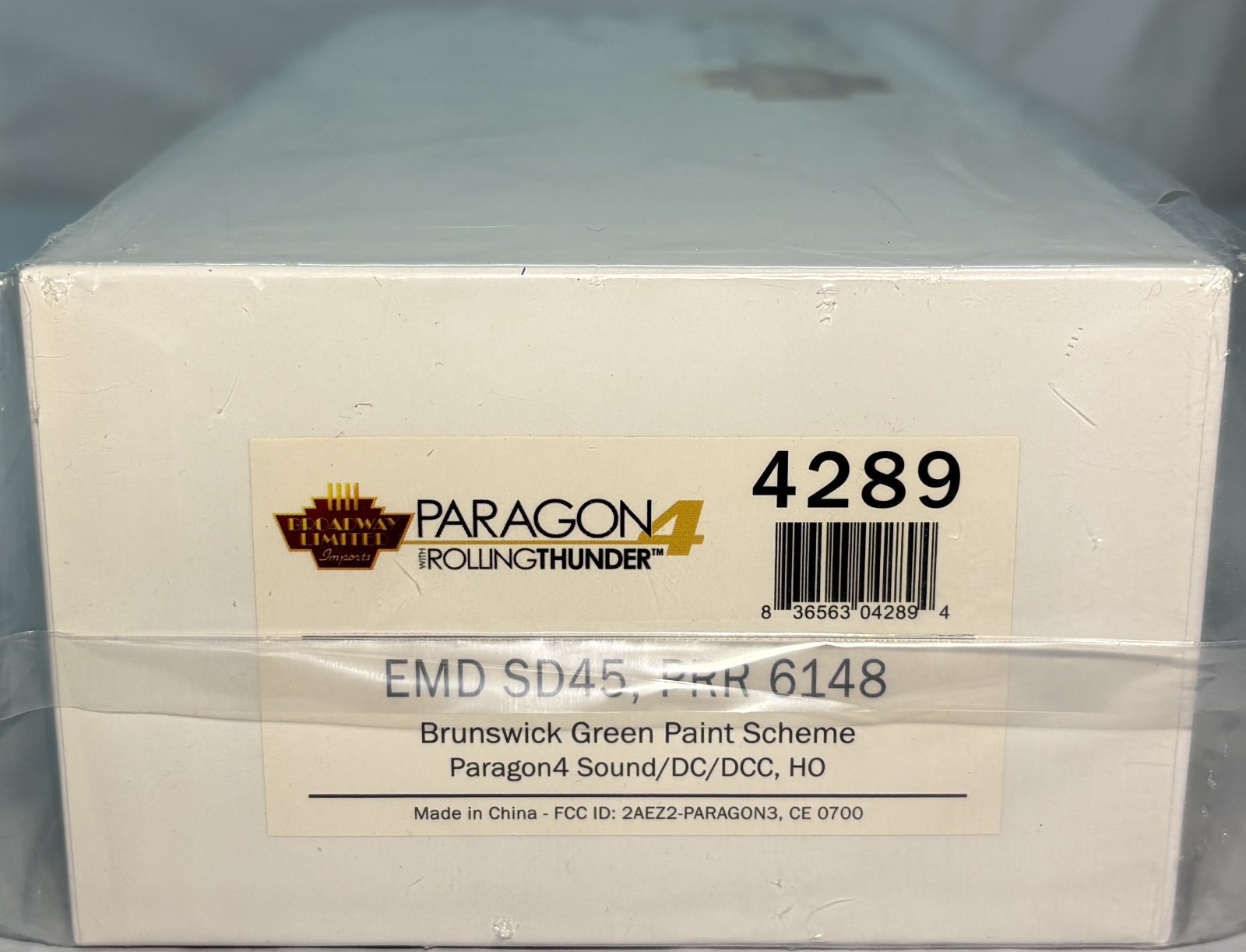 Broadway Limited 4289 EMD SD45, PRR 6148, Brunswick Green, Paragon4 Sound/DC/DCC
