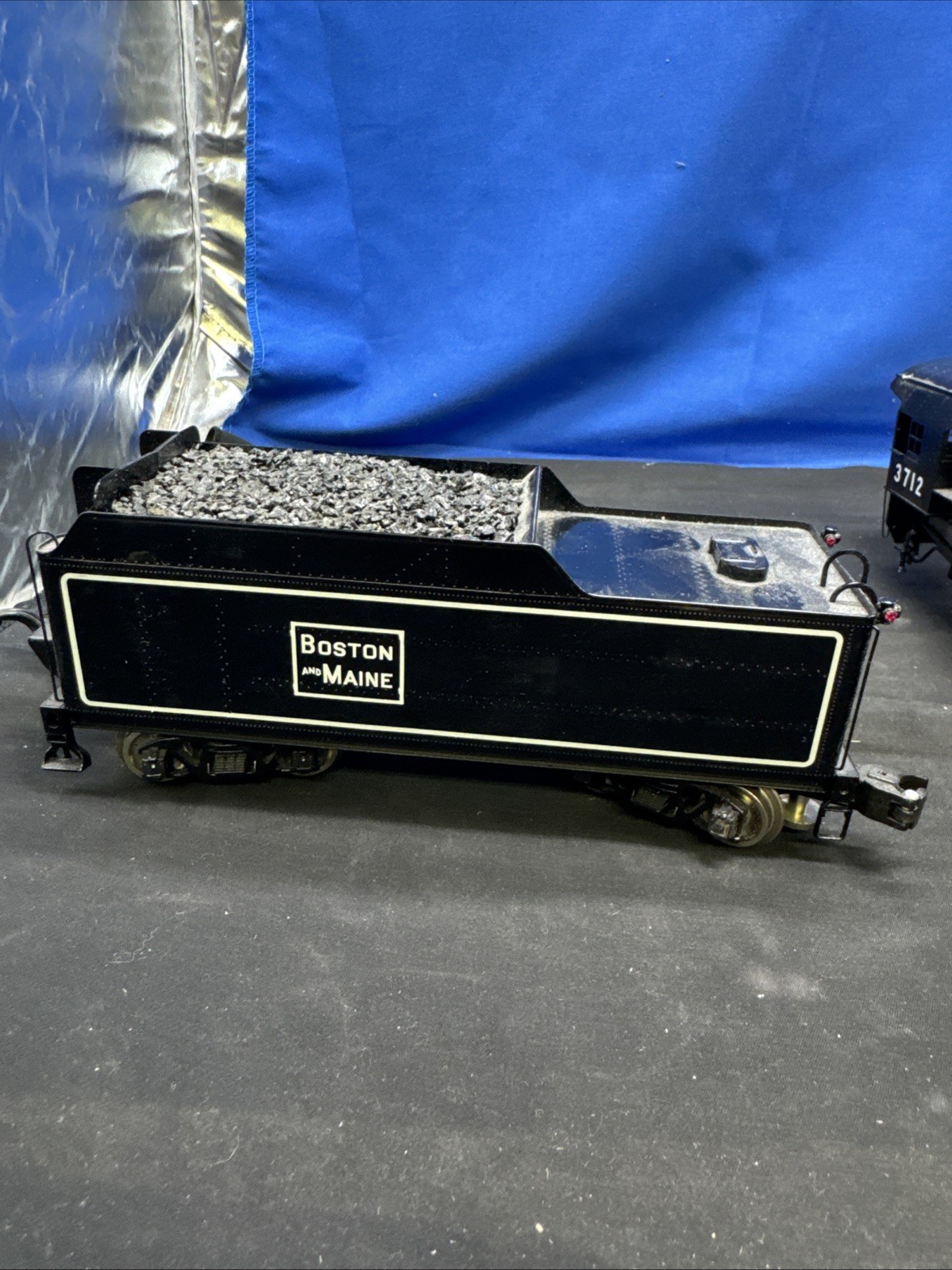 WILLIAMS BRASS O SCALE BOSTON AND MAINE 4-6-2 STEAM LOCOMOTIVE LOT 2680